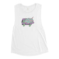 High-Top Hazel Unicorn Women's Muscle Tank Top - OVERLANDERS Outfitter