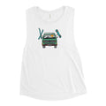 Shred Van Women's Muscle Tank Top - OVERLANDERS Outfitter