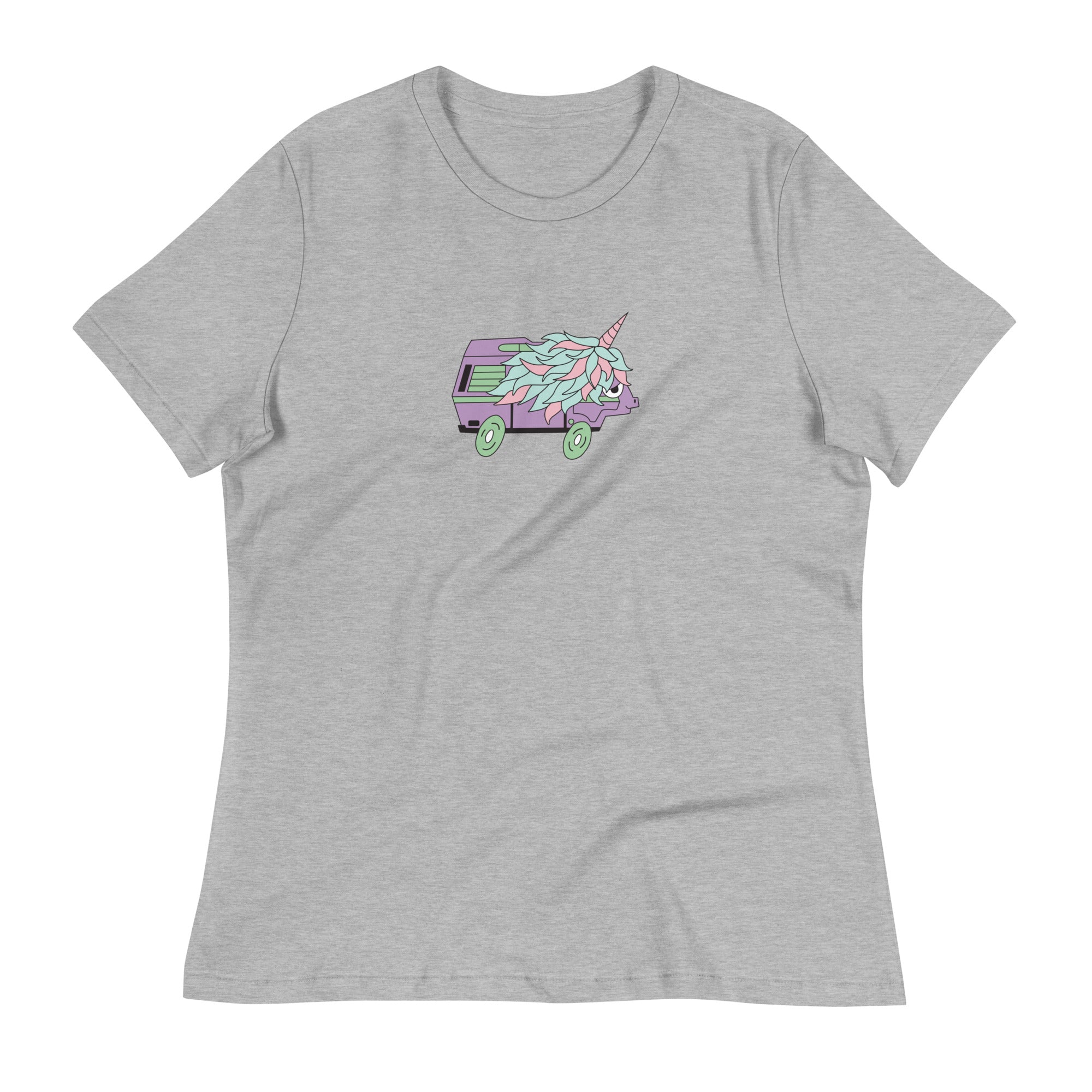 High-Top Hazel Unicorn Women's Relaxed T-Shirt - OVERLANDERS Outfitter