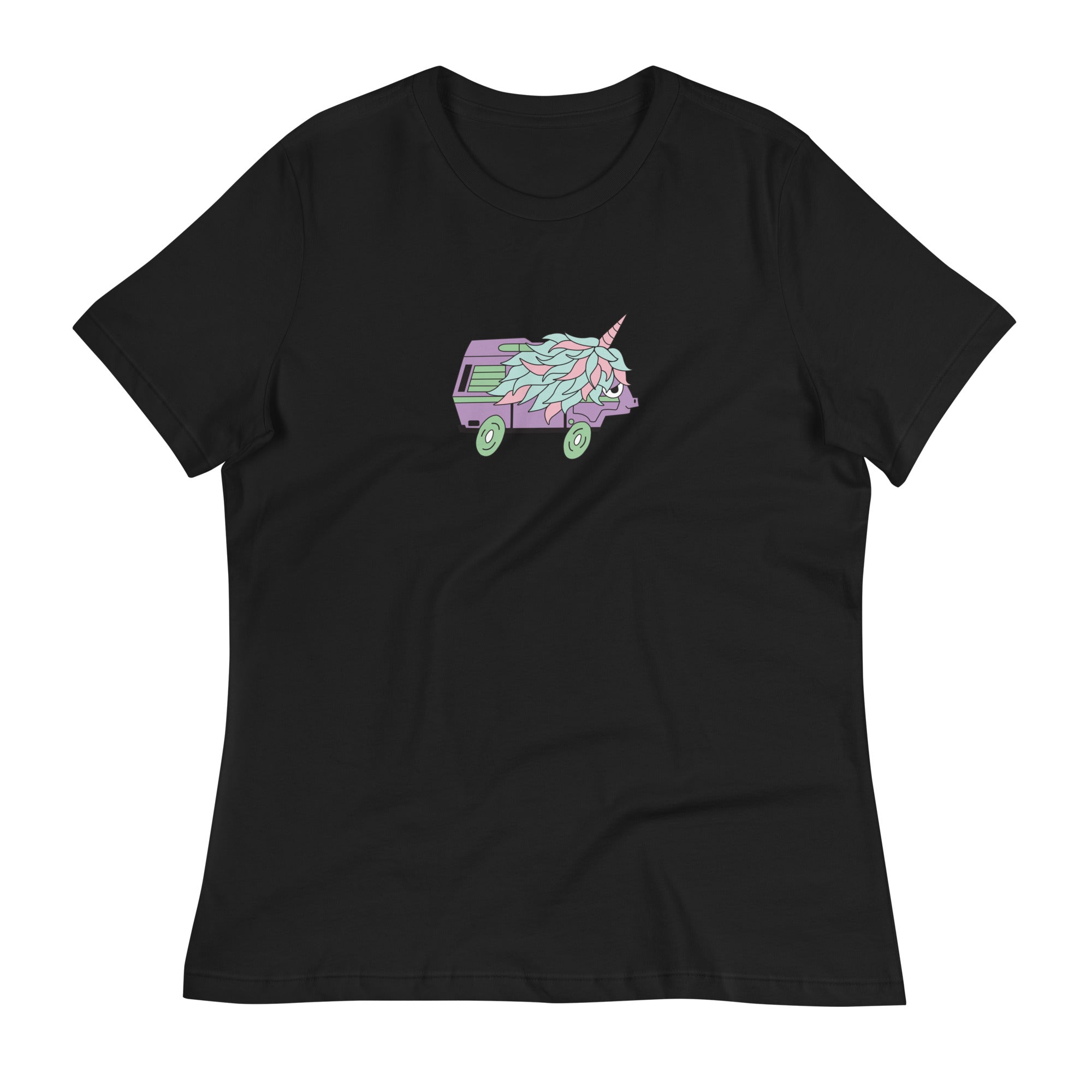 High-Top Hazel Unicorn Women's Relaxed T-Shirt - OVERLANDERS Outfitter