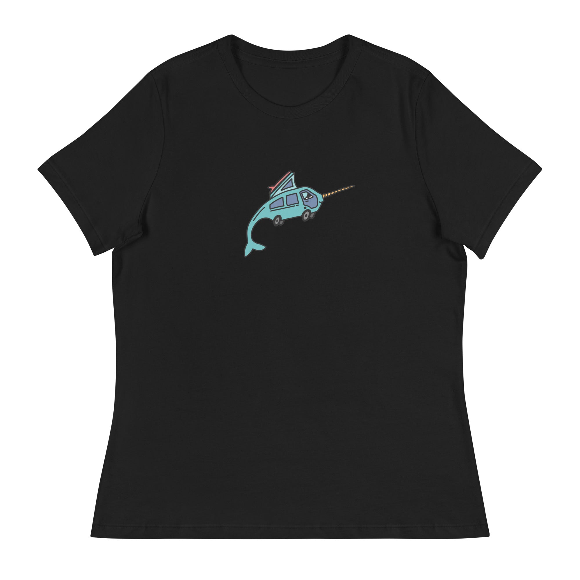 Narwhal Ned Women's Relaxed Fit T-Shirt - OVERLANDERS Outfitter