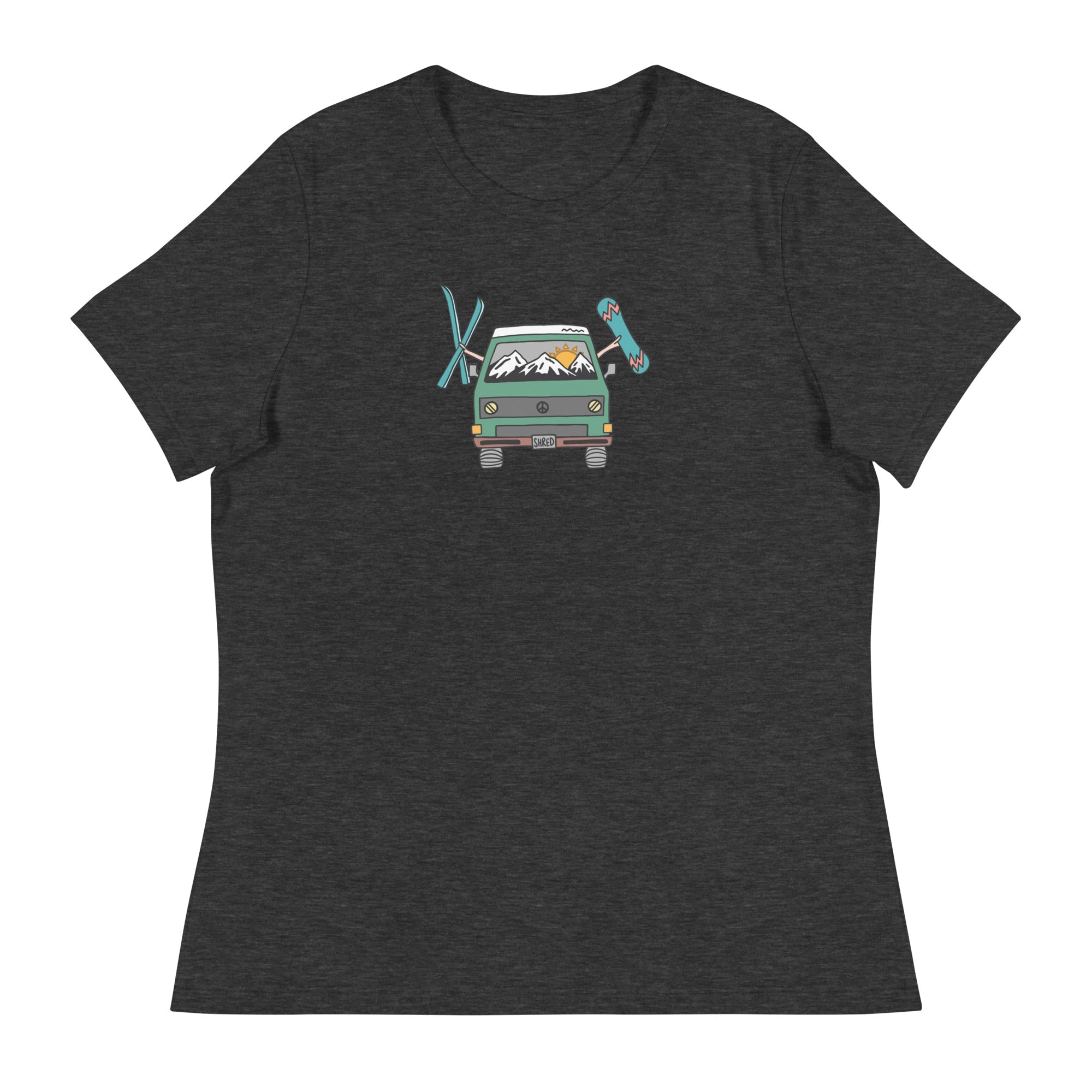 Shred Van Women's Relaxed Fit T-Shirt - OVERLANDERS Outfitter