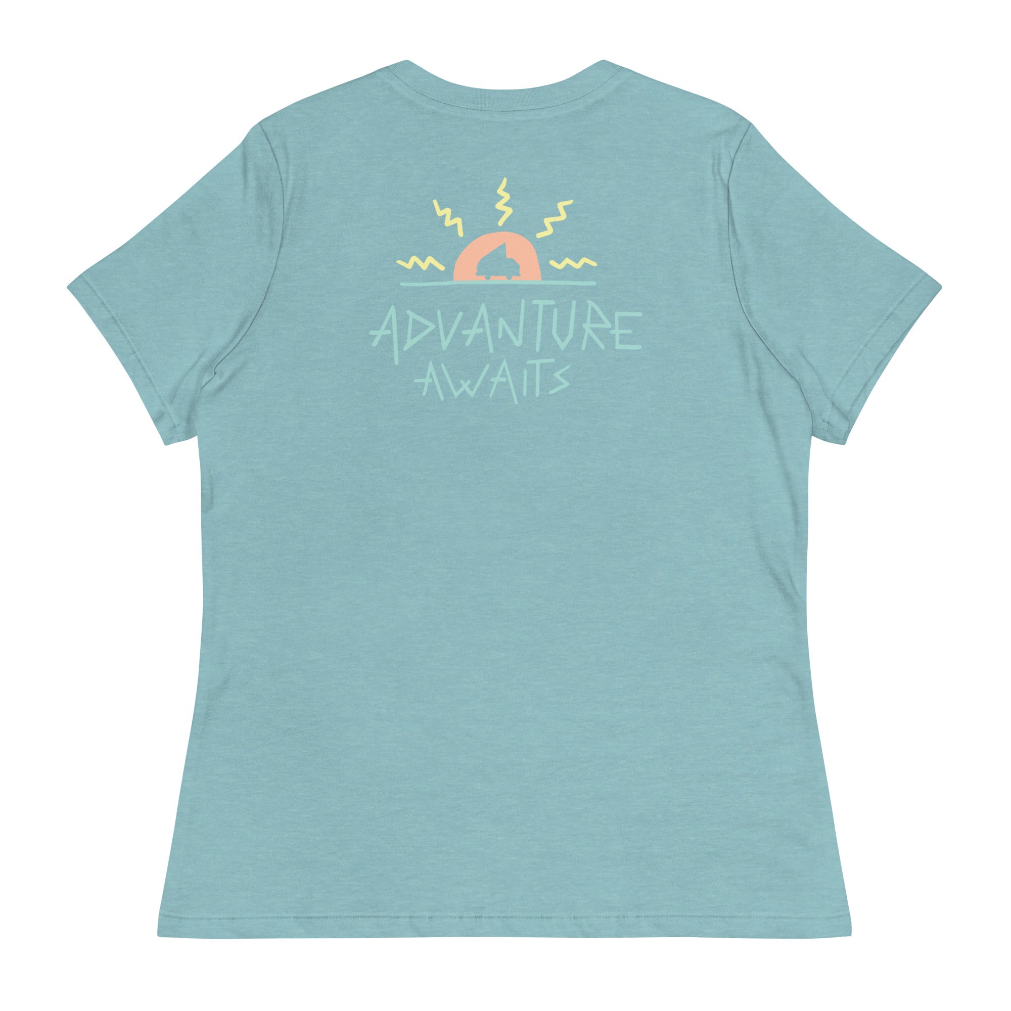 Advanture Awaits Women's Relaxed Fit T-Shirt - OVERLANDERS Outfitter
