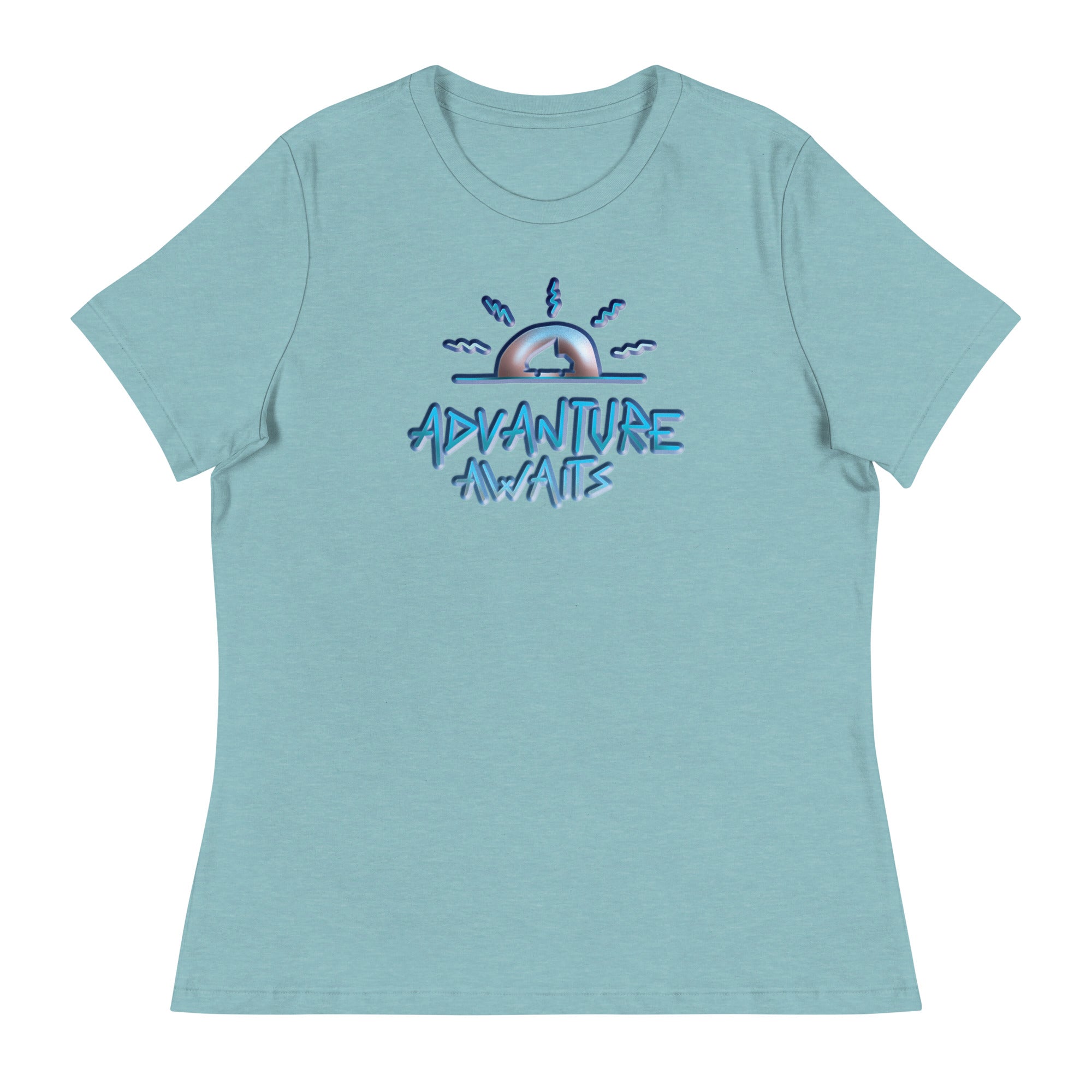 Advanture Awaits Women's Relaxed Fit T-Shirt - OVERLANDERS Outfitter