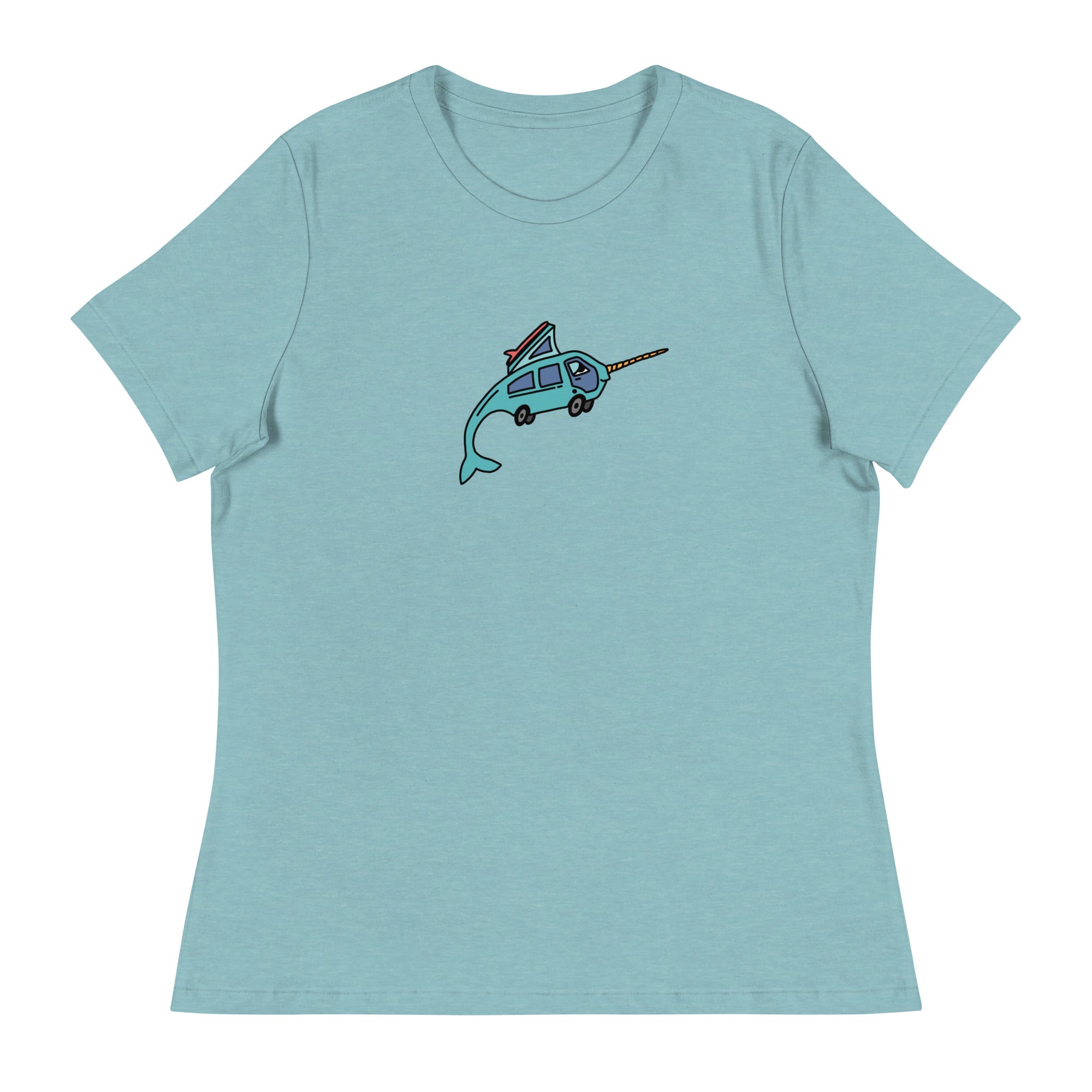 Narwhal Ned Women's Relaxed Fit T-Shirt - OVERLANDERS Outfitter