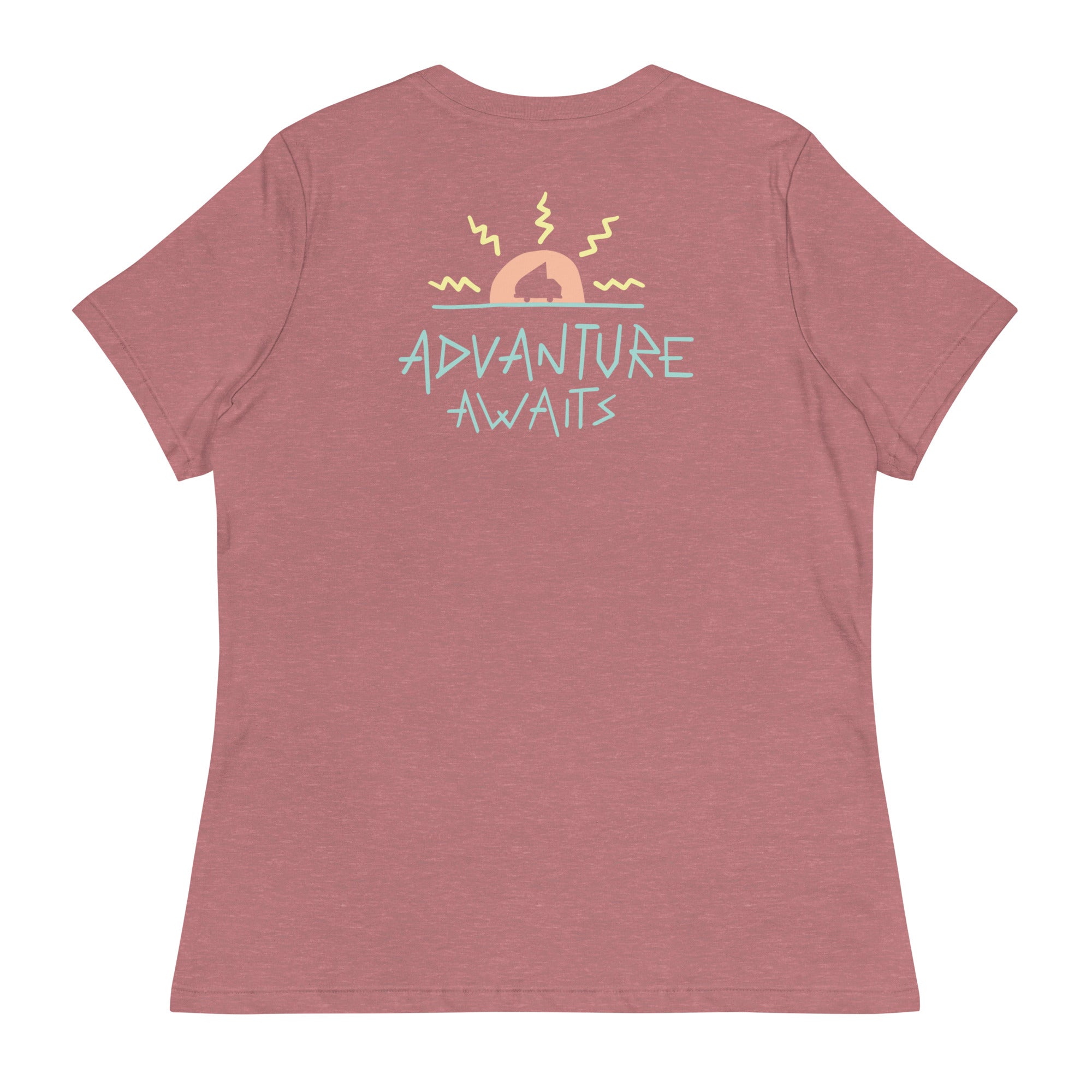 Advanture Awaits Women's Relaxed Fit T-Shirt - OVERLANDERS Outfitter