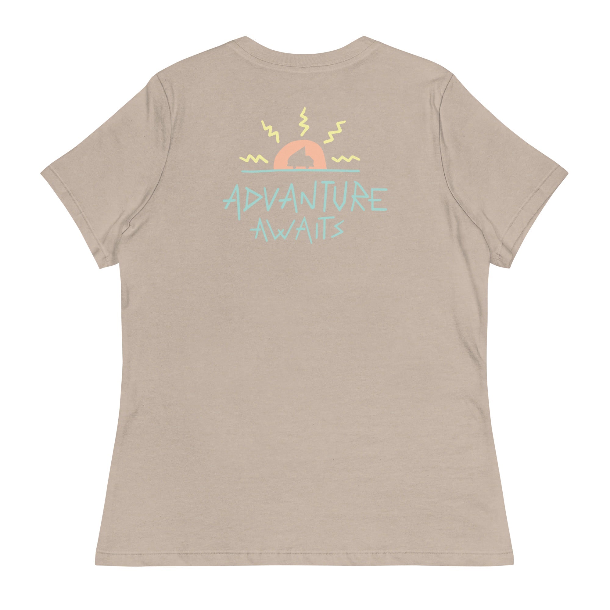 Advanture Awaits Women's Relaxed Fit T-Shirt - OVERLANDERS Outfitter