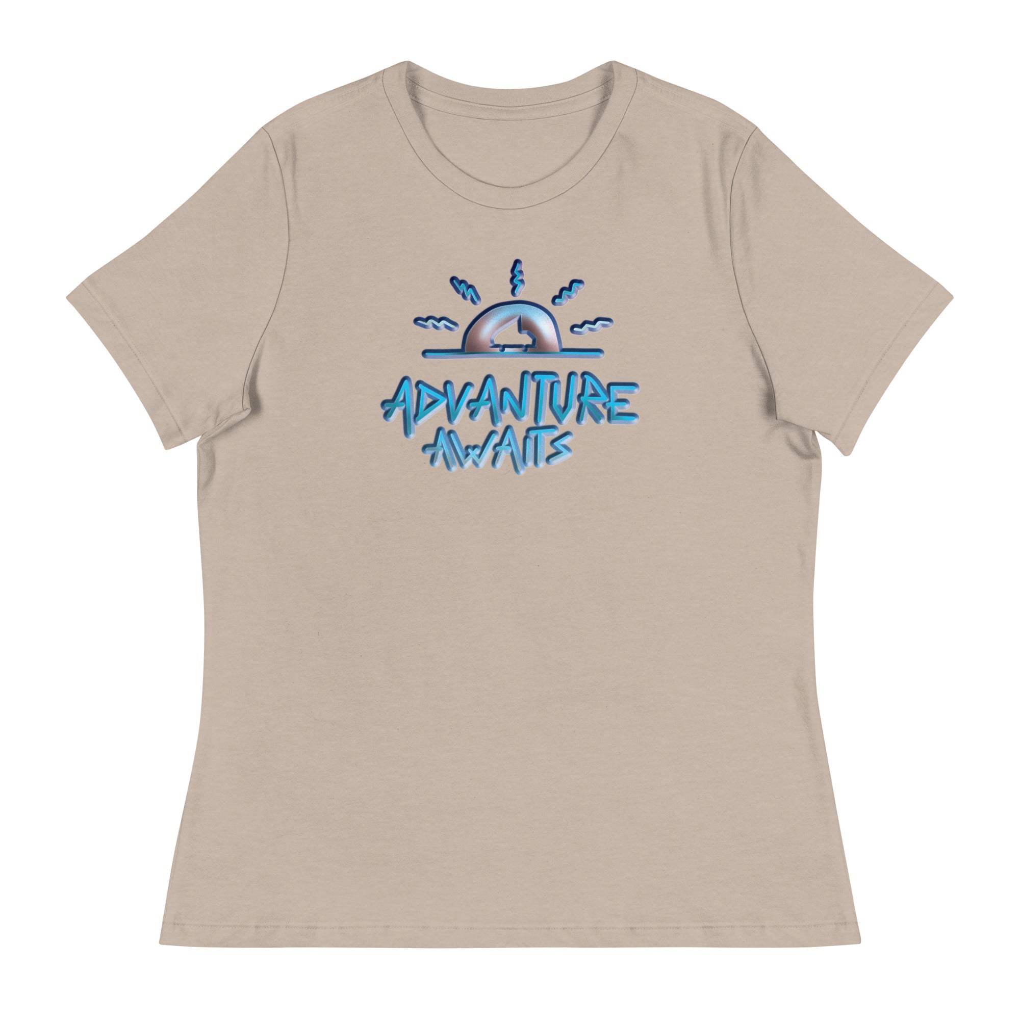 Advanture Awaits Women's Relaxed Fit T-Shirt - OVERLANDERS Outfitter