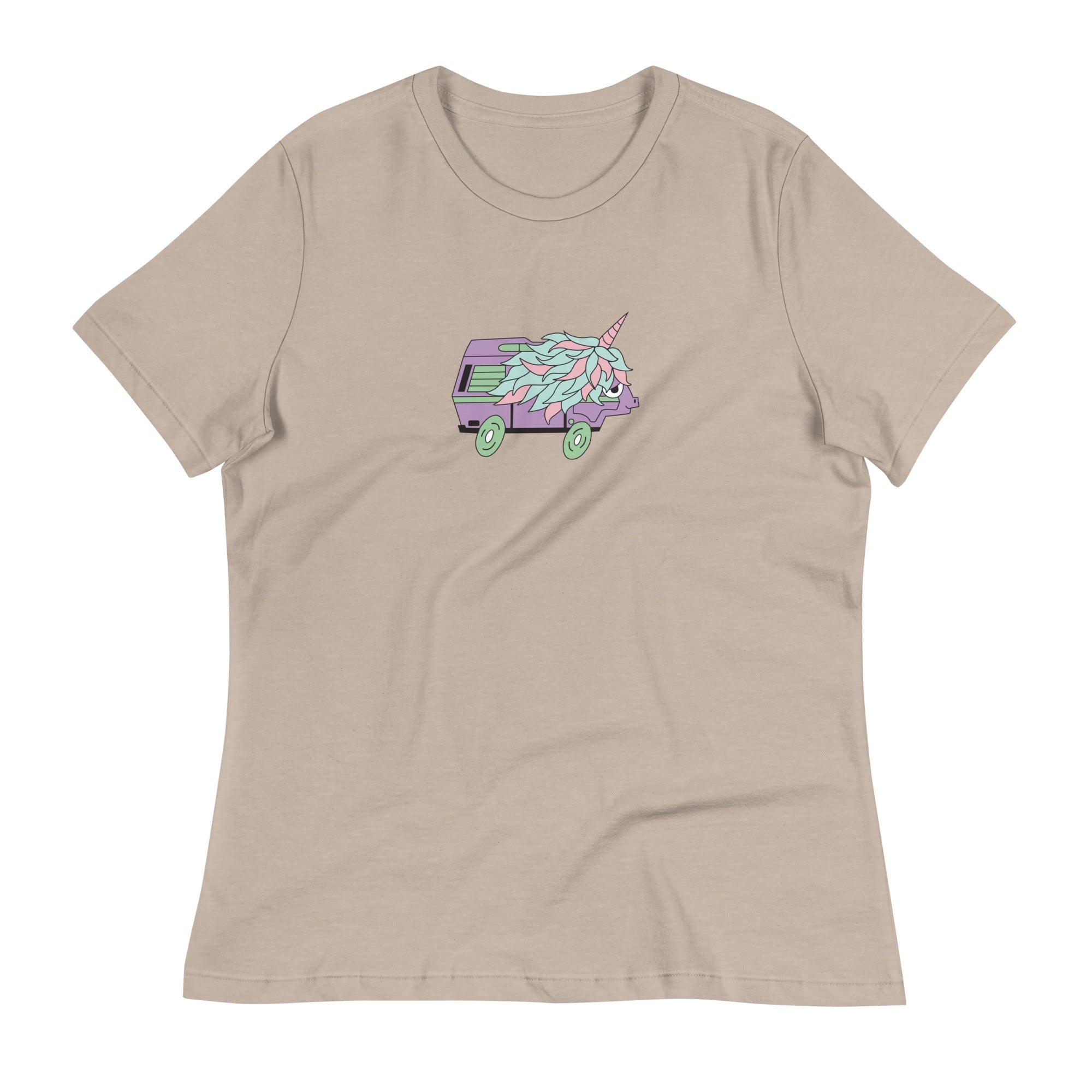 High-Top Hazel Unicorn Women's Relaxed T-Shirt - OVERLANDERS Outfitter