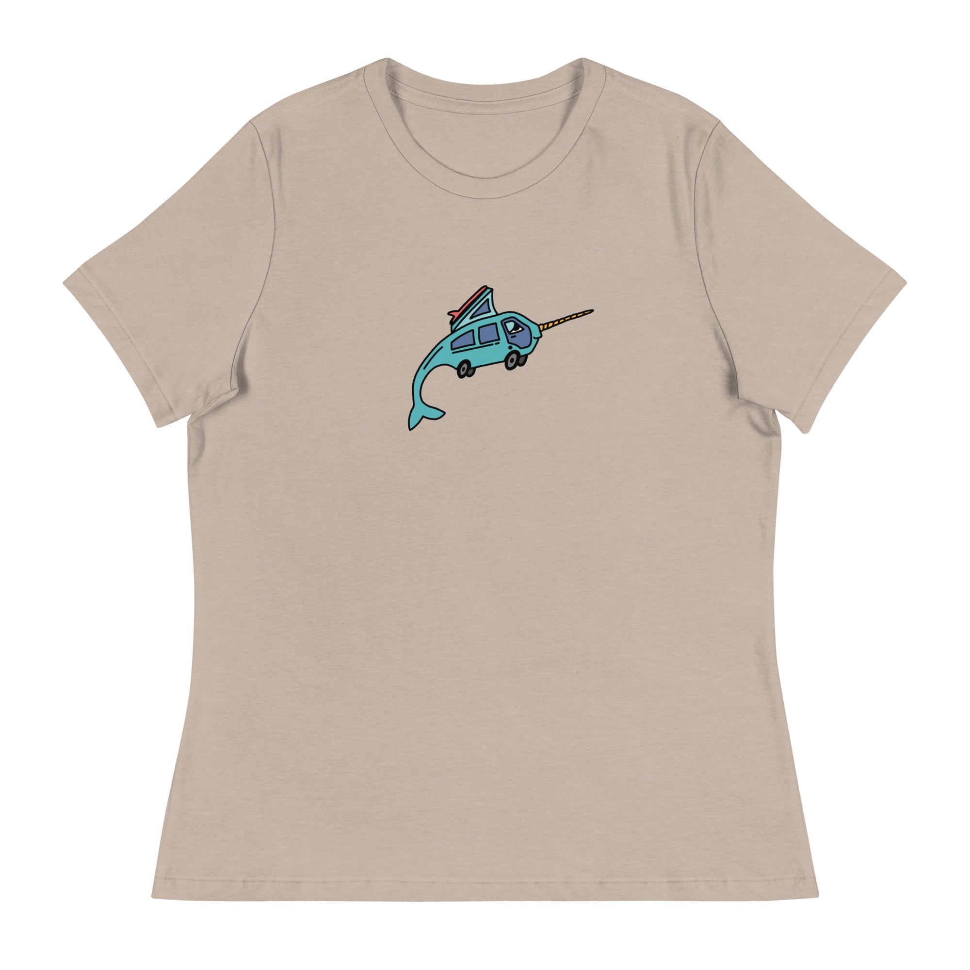 Narwhal Ned Women's Relaxed Fit T-Shirt - OVERLANDERS Outfitter