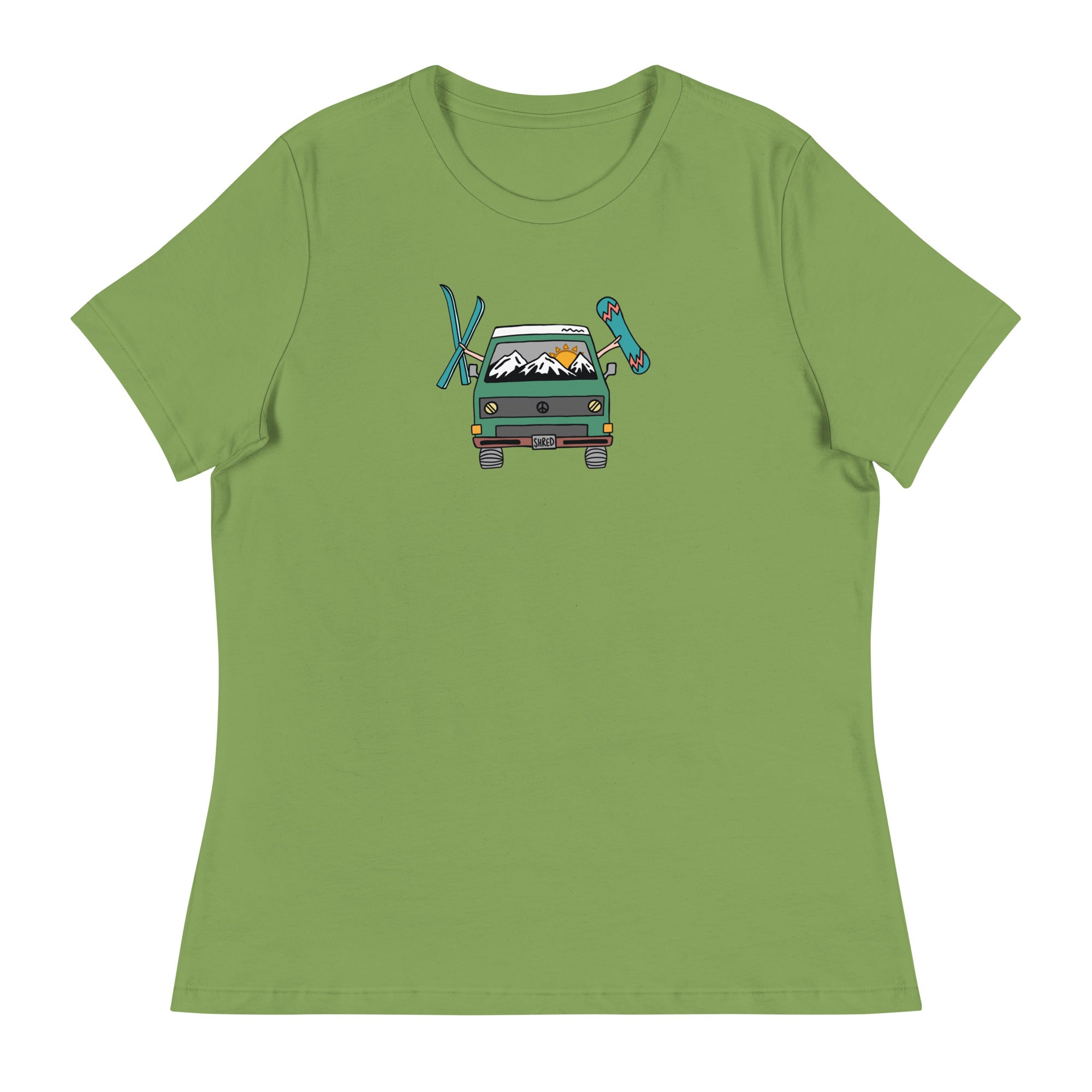 Shred Van Women's Relaxed Fit T-Shirt - OVERLANDERS Outfitter
