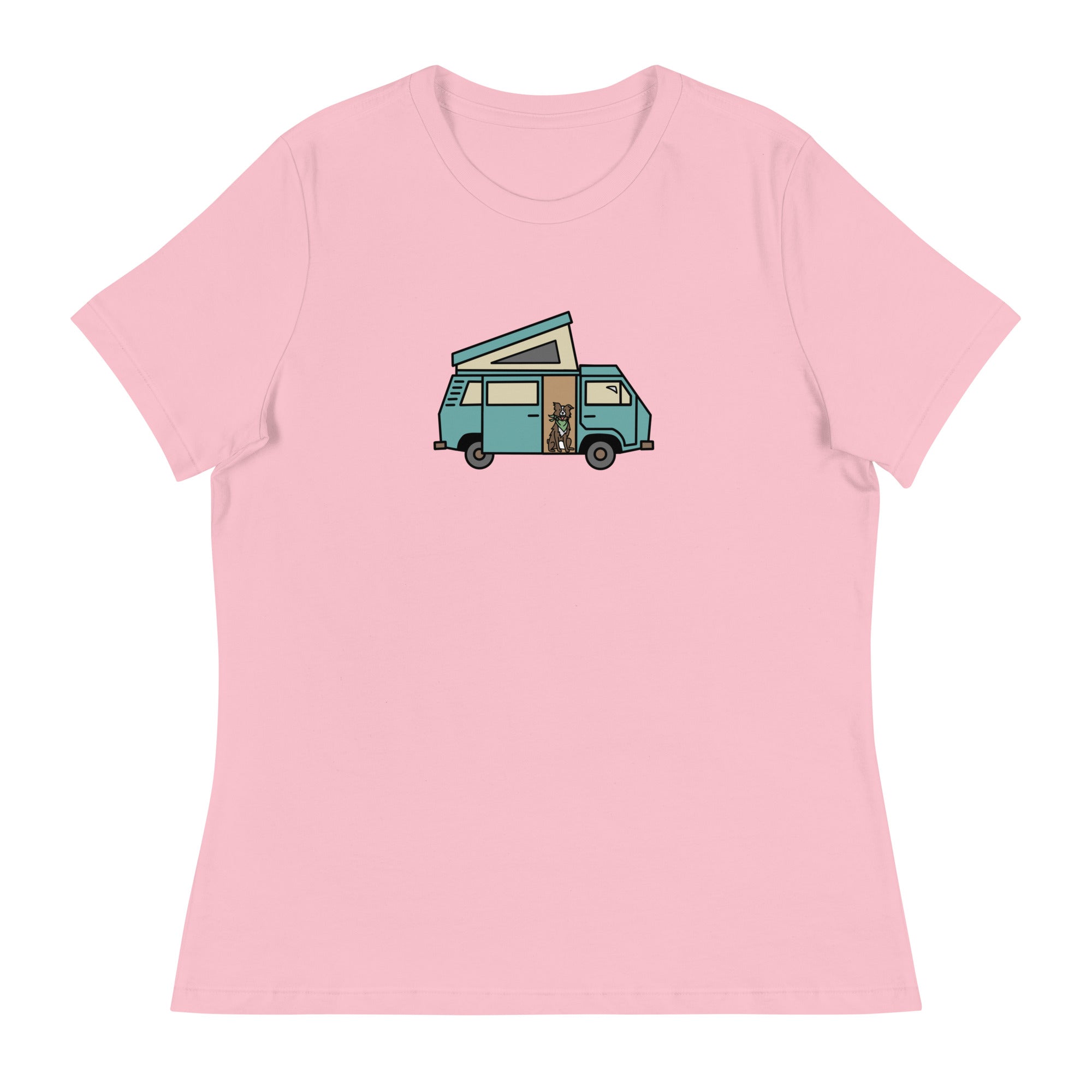 Dog in Van Women's Relaxed Fit T-Shirt - OVERLANDERS Outfitter