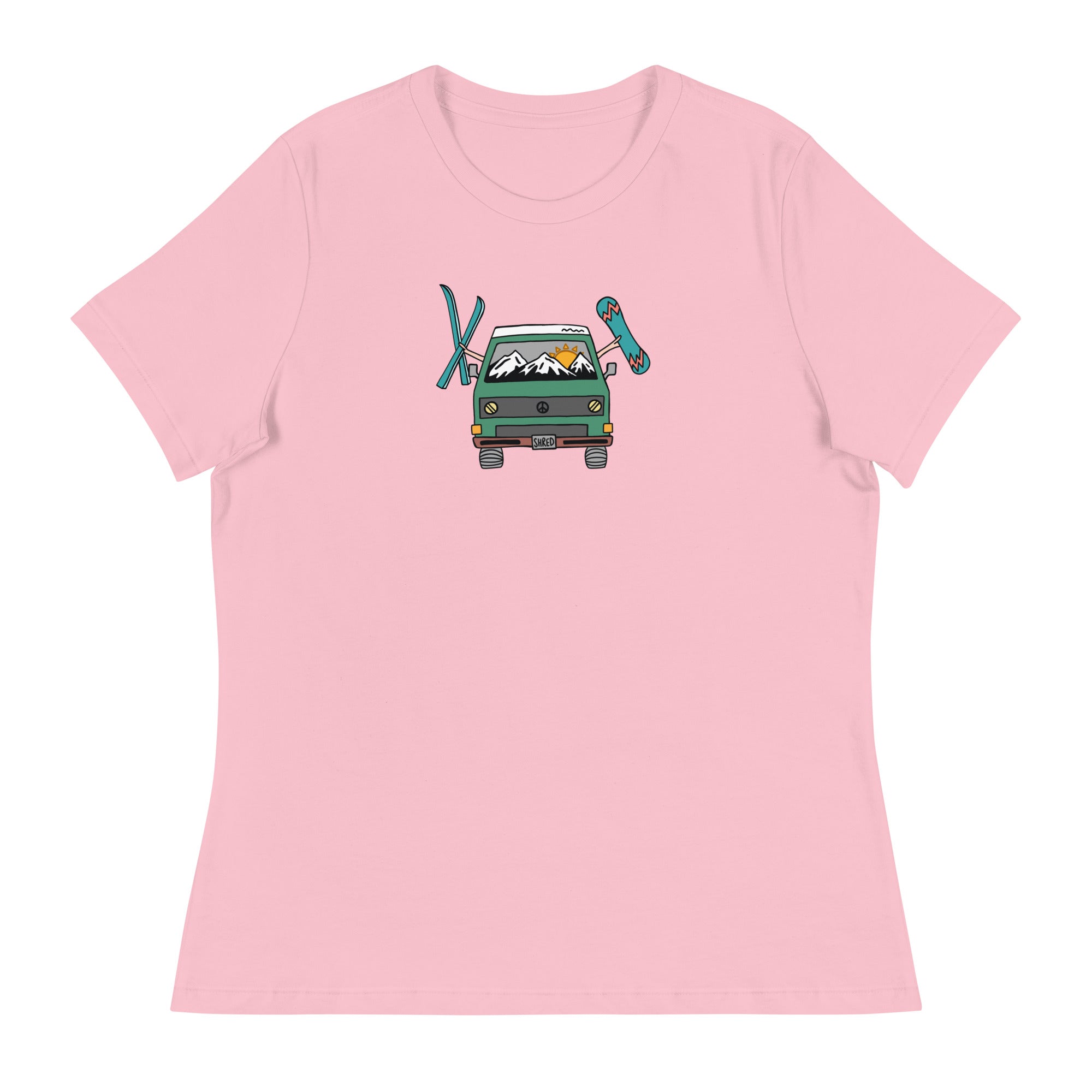 Shred Van Women's Relaxed Fit T-Shirt - OVERLANDERS Outfitter
