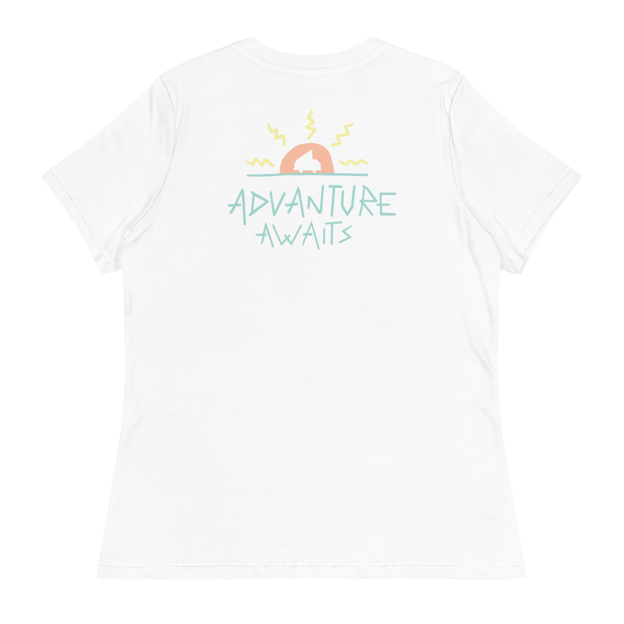 Advanture Awaits Women's Relaxed Fit T-Shirt - OVERLANDERS Outfitter
