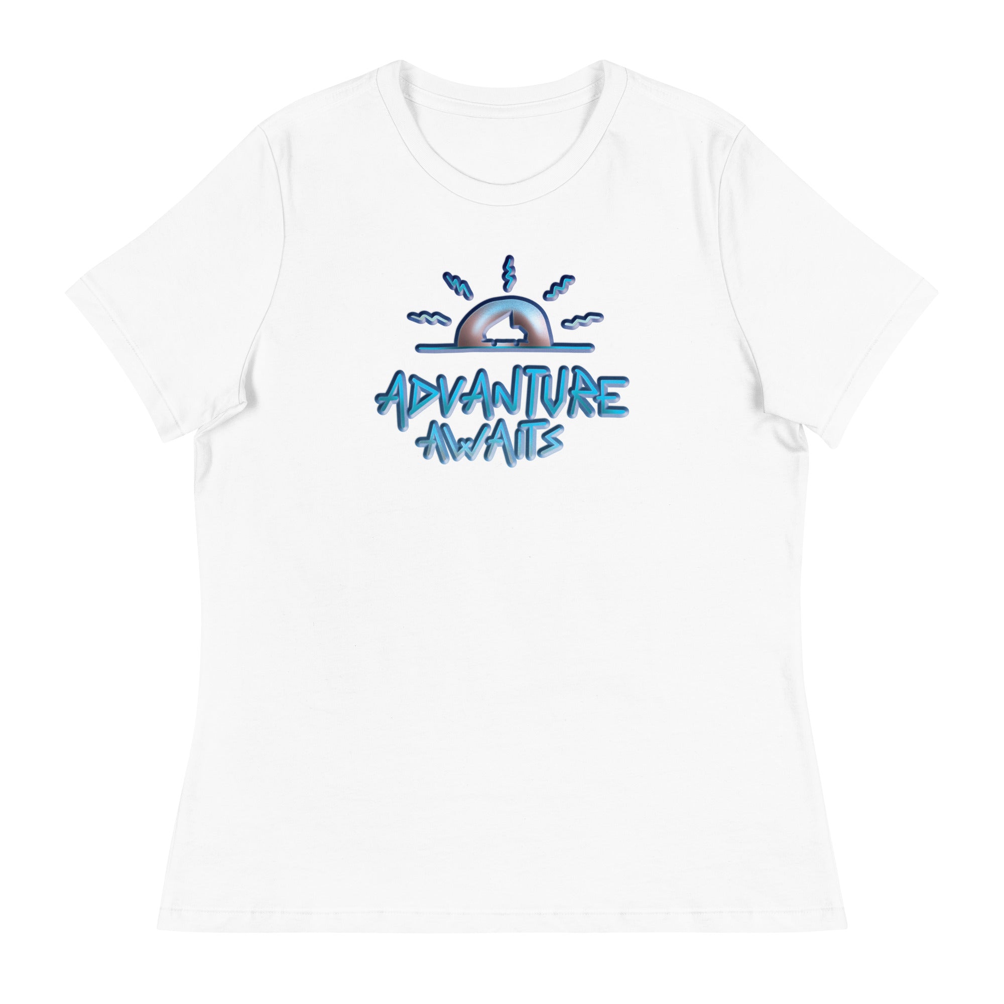 Advanture Awaits Women's Relaxed Fit T-Shirt - OVERLANDERS Outfitter