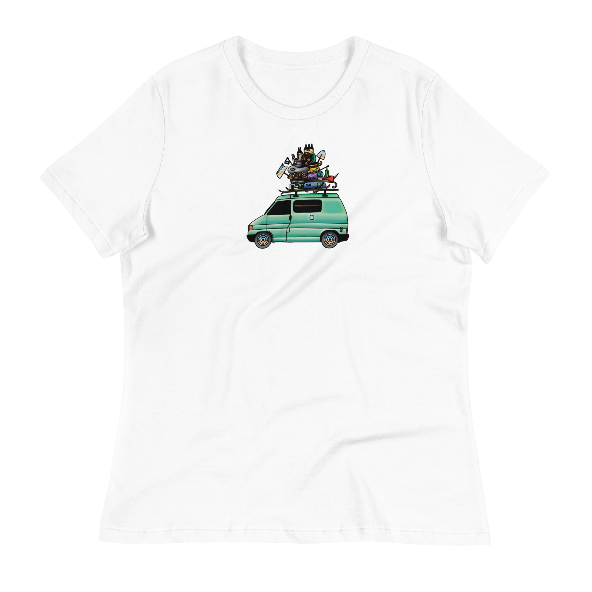 RAD Eurovan Women's Relaxed Fit T-Shirt - OVERLANDERS Outfitter