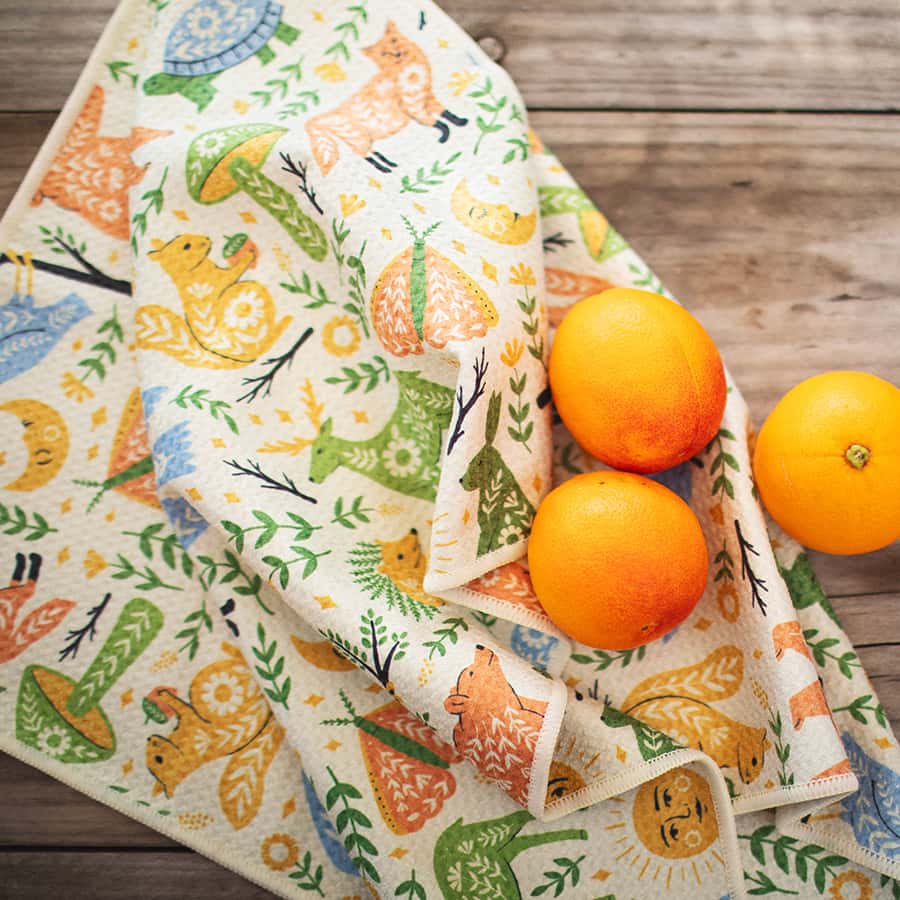 Woodland Friends Kitchen & Tea Towel - OVERLANDERS Outfitter