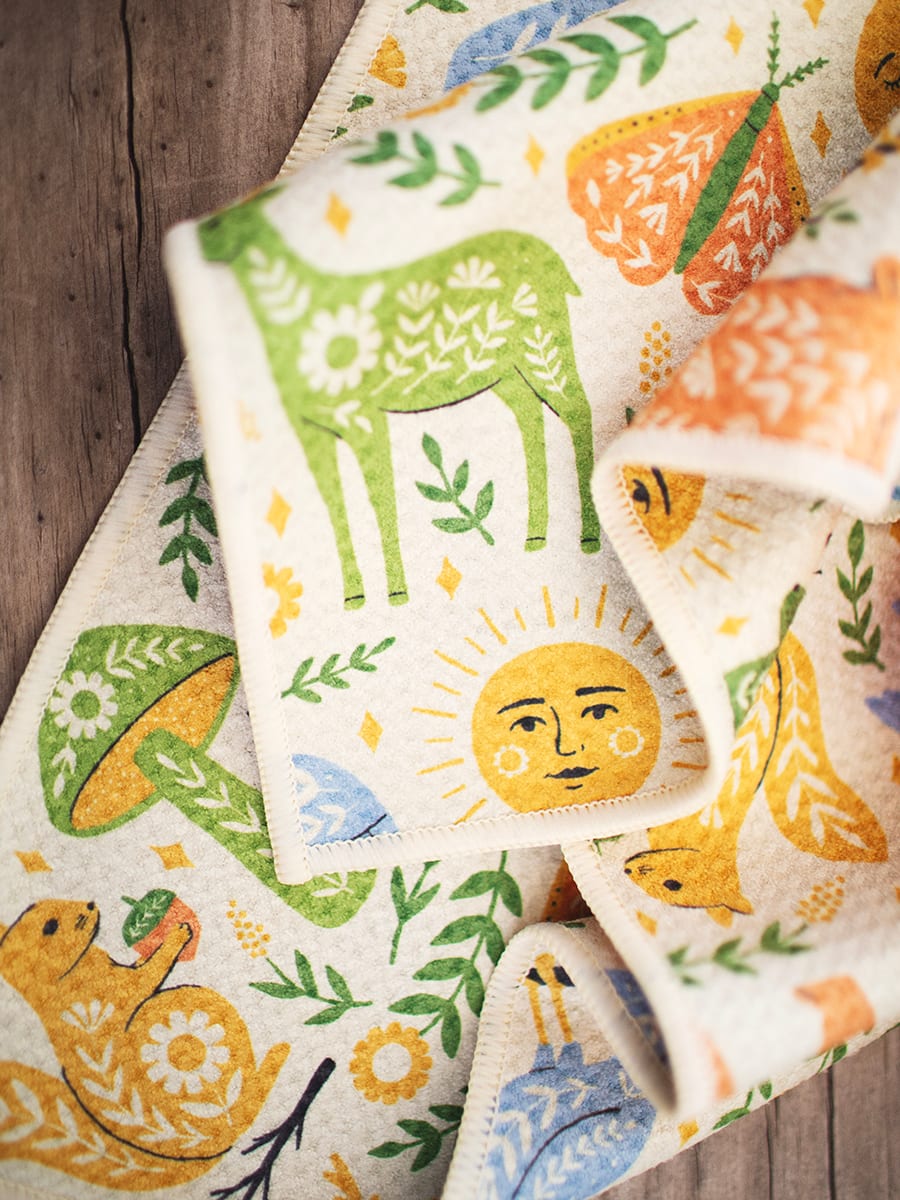 Woodland Friends Kitchen & Tea Towel - OVERLANDERS Outfitter