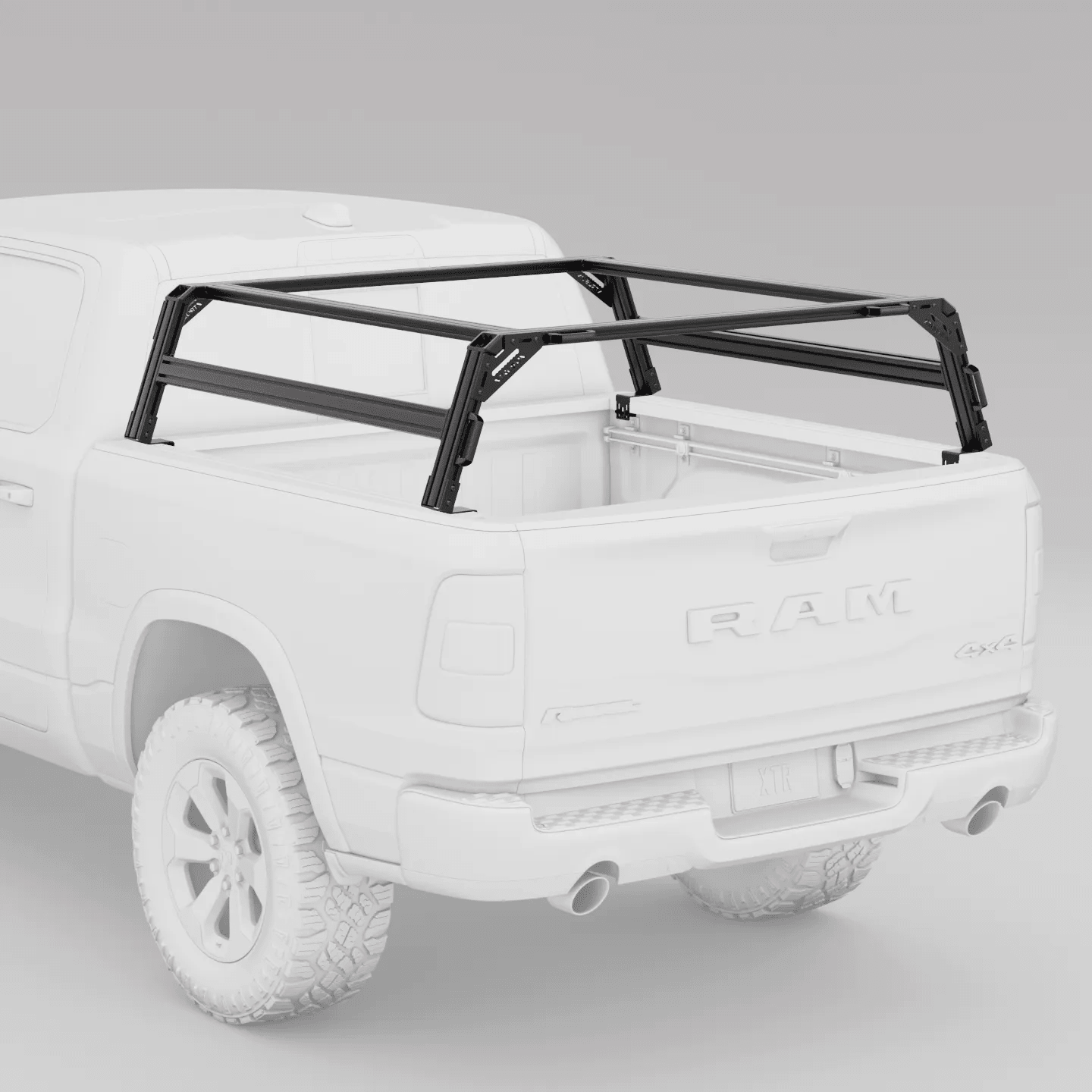 Dodge Ram 2500/3500 HD Pre-configured XTR1 Bed Rack (Tapered Bed) - OVERLANDERS Outfitter