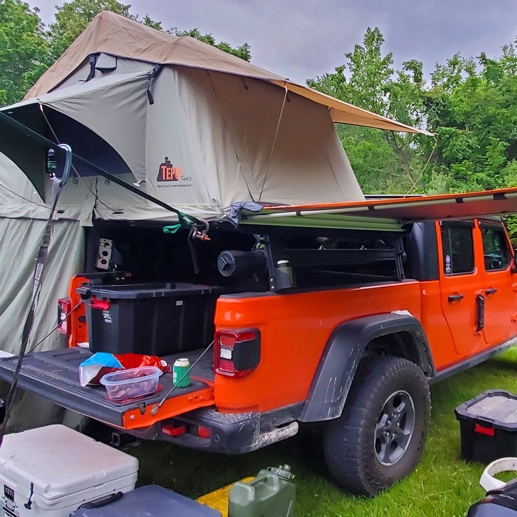 Jeep Gladiator Pre-configured XTR1 Bed Rack - OVERLANDERS Outfitter