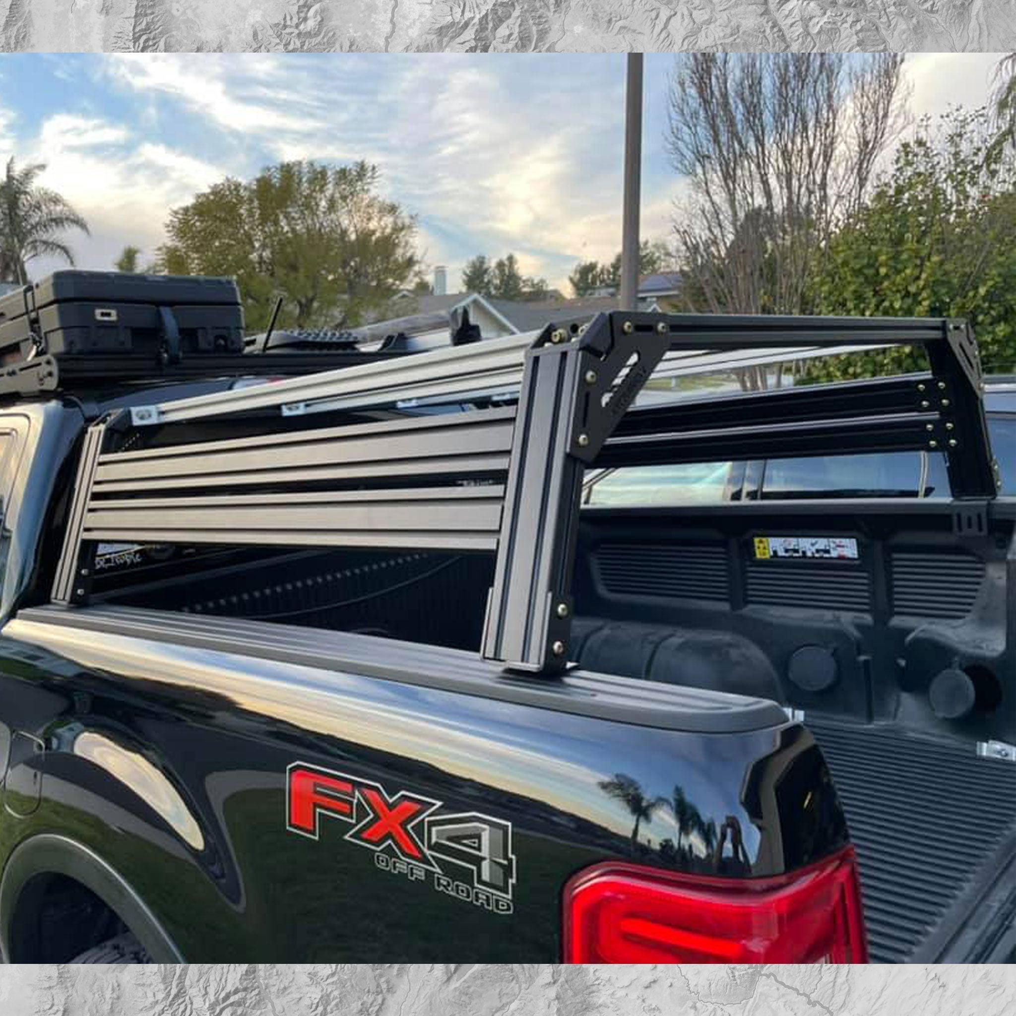 Ford Ranger Bed Rack for Retrax XR Covers (2019+) | XTR1 - OVERLANDERS Outfitter