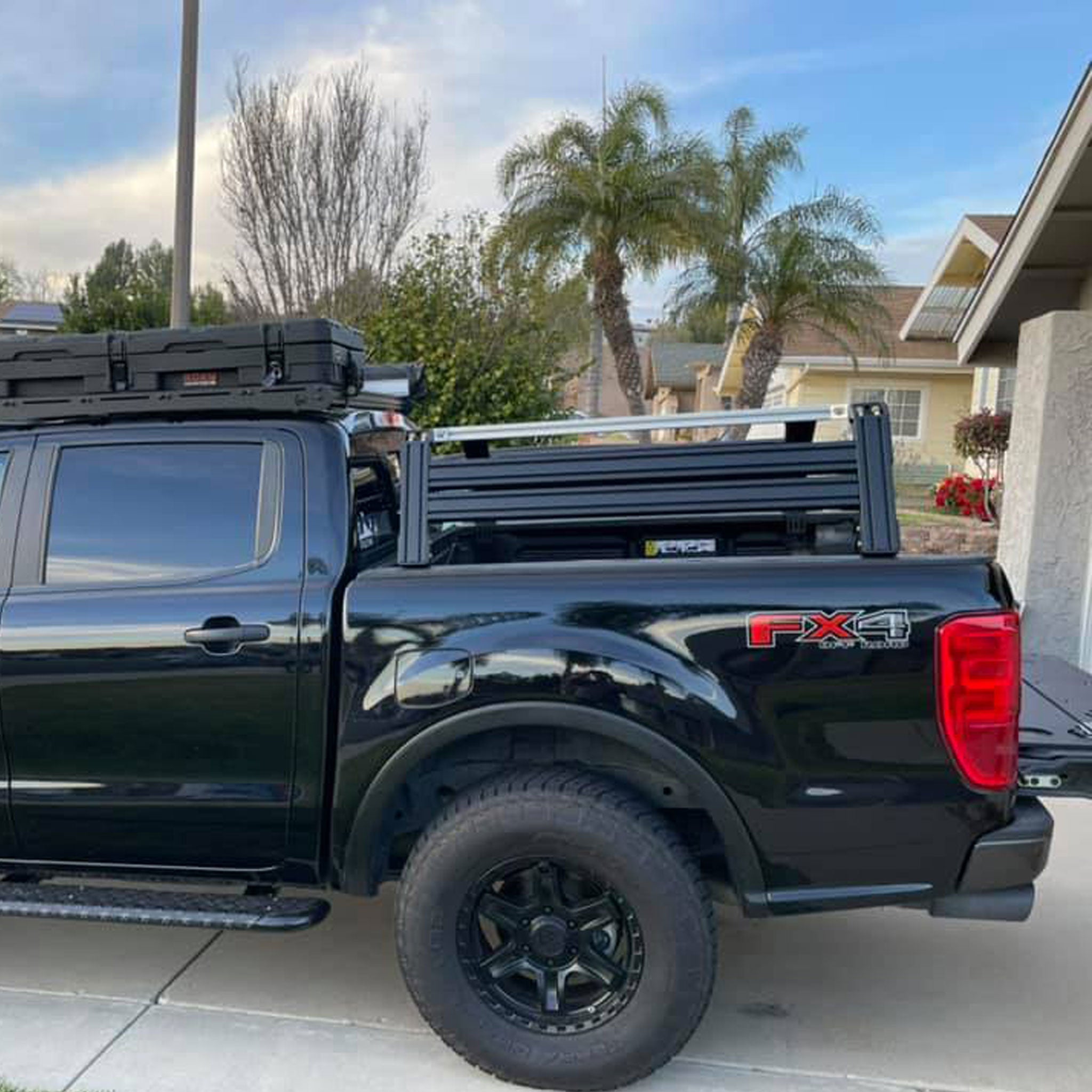Ford Ranger Pre-configured XTR1 Bed Rack - OVERLANDERS Outfitter