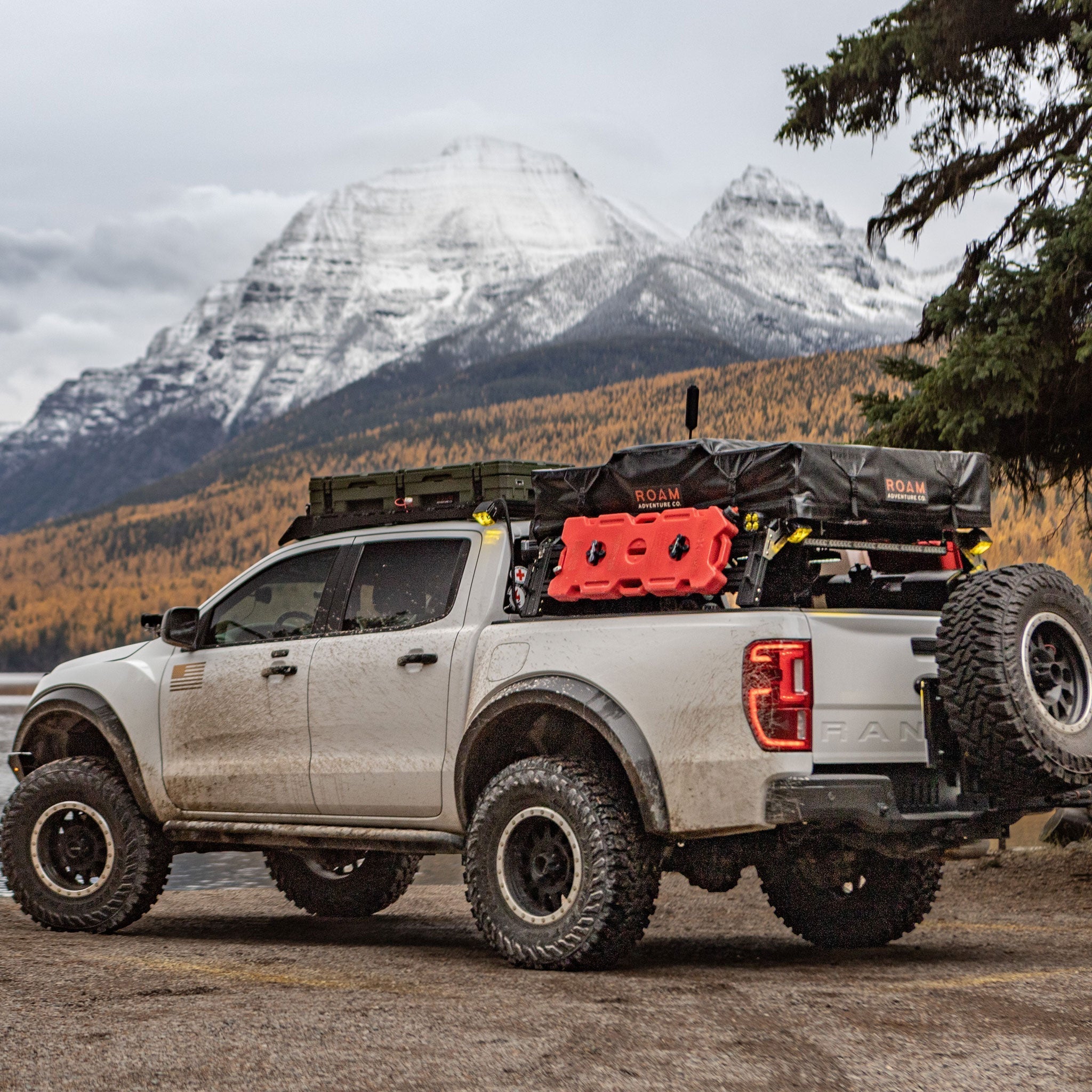 Ford Ranger Pre-configured XTR1 Bed Rack - OVERLANDERS Outfitter