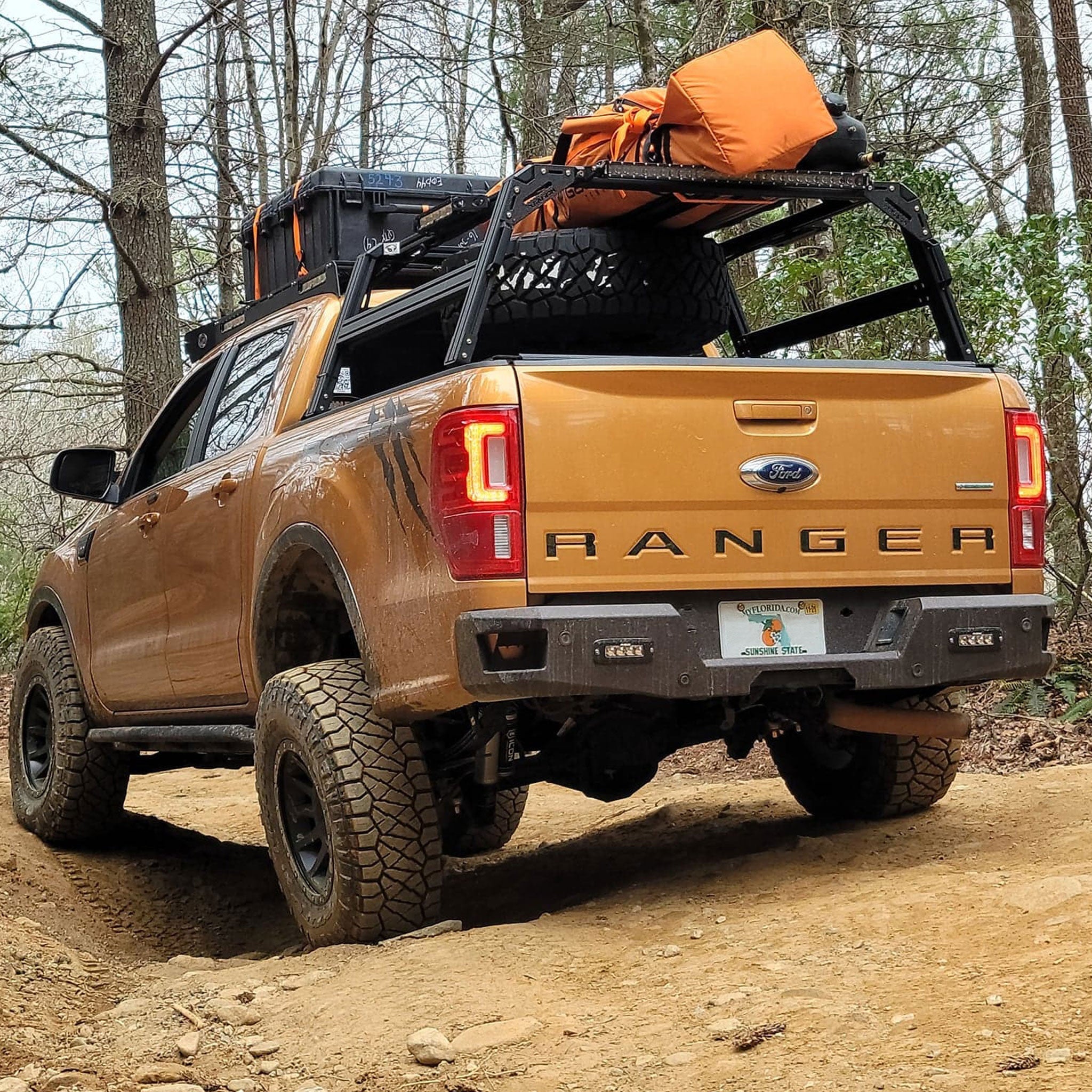 Ford Ranger Bed Rack for Retrax XR Covers (2019+) | XTR1 - OVERLANDERS Outfitter