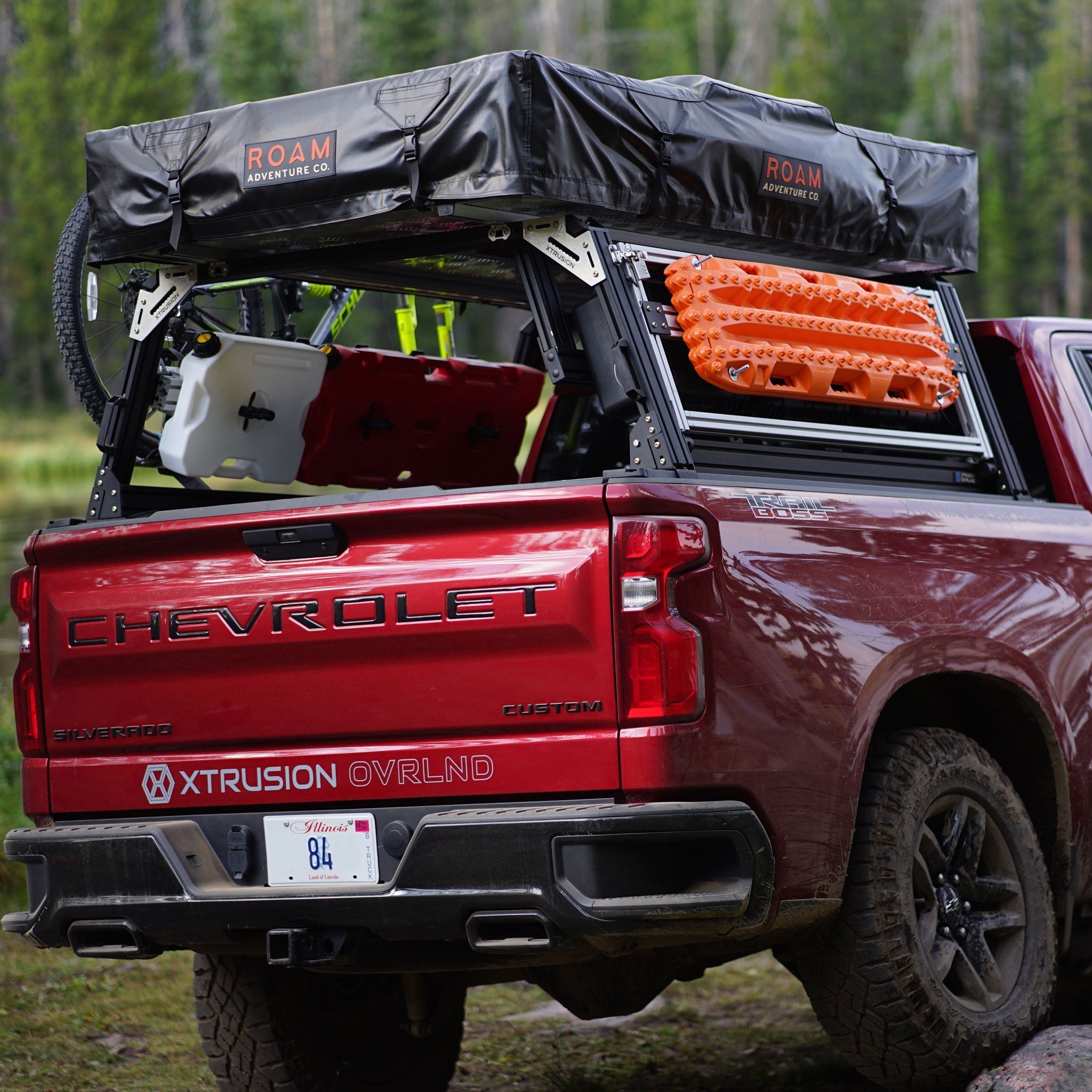 Chevy Silverado / GMC Sierra 1500 Pre-configured XTR1 Bed Rack - OVERLANDERS Outfitter