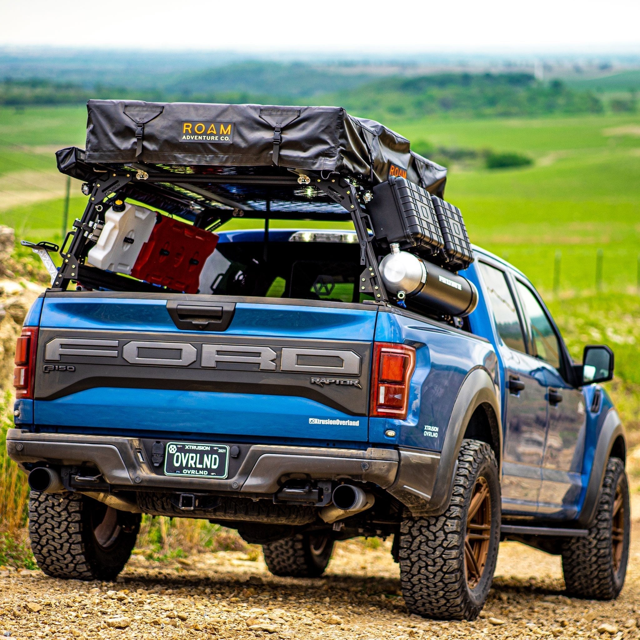 F-150 Pre-configured XTR1 Bed Rack - OVERLANDERS Outfitter
