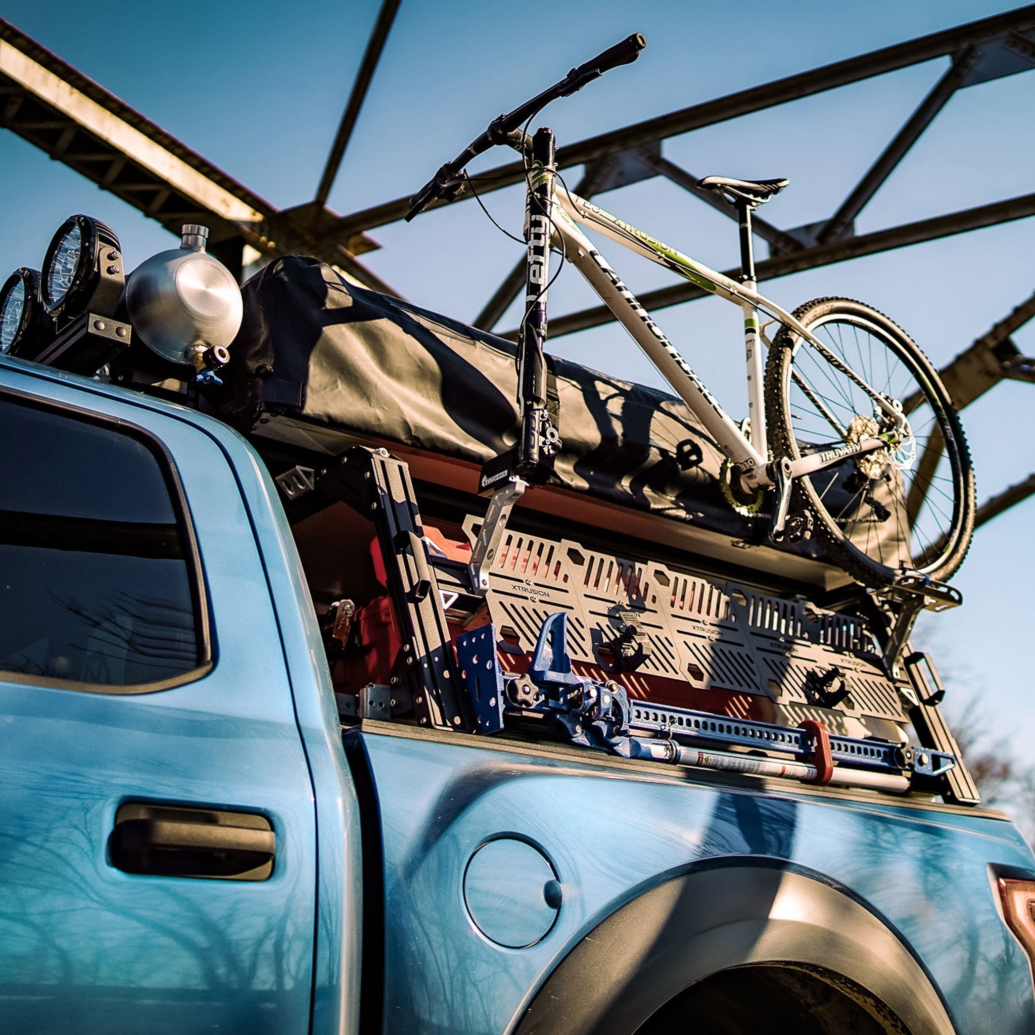 F-150 Pre-configured XTR1 Bed Rack - OVERLANDERS Outfitter