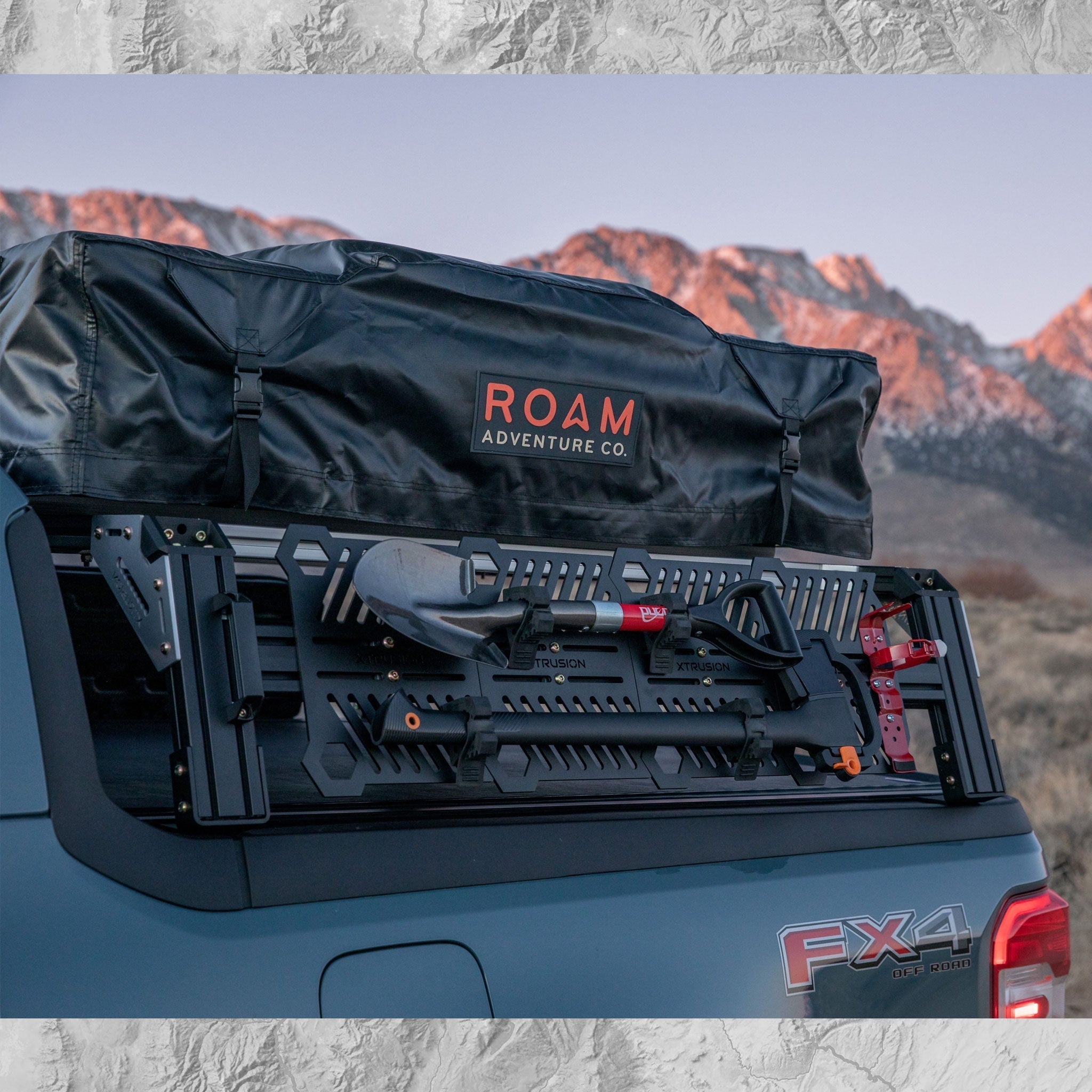 Ford Maverick Pre-configured XTR1 Bed Rack - OVERLANDERS Outfitter