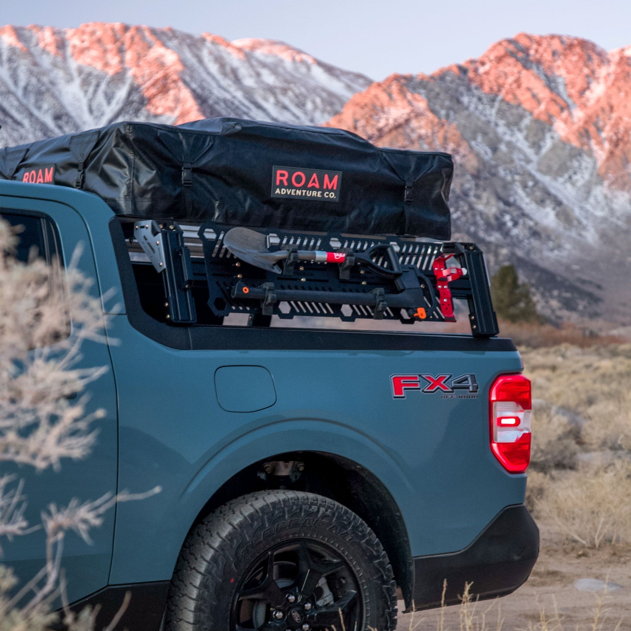 Ford Maverick Pre-configured XTR1 Bed Rack - OVERLANDERS Outfitter