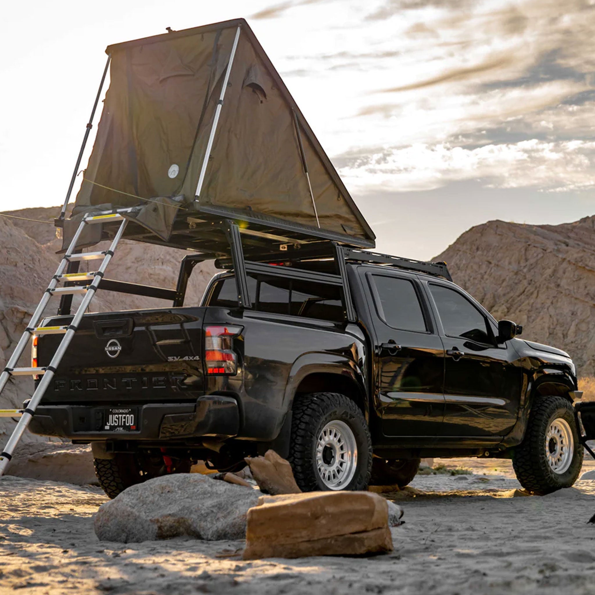 Nissan Frontier Bed Rack for Retrax XR Covers | XTR1 - OVERLANDERS Outfitter