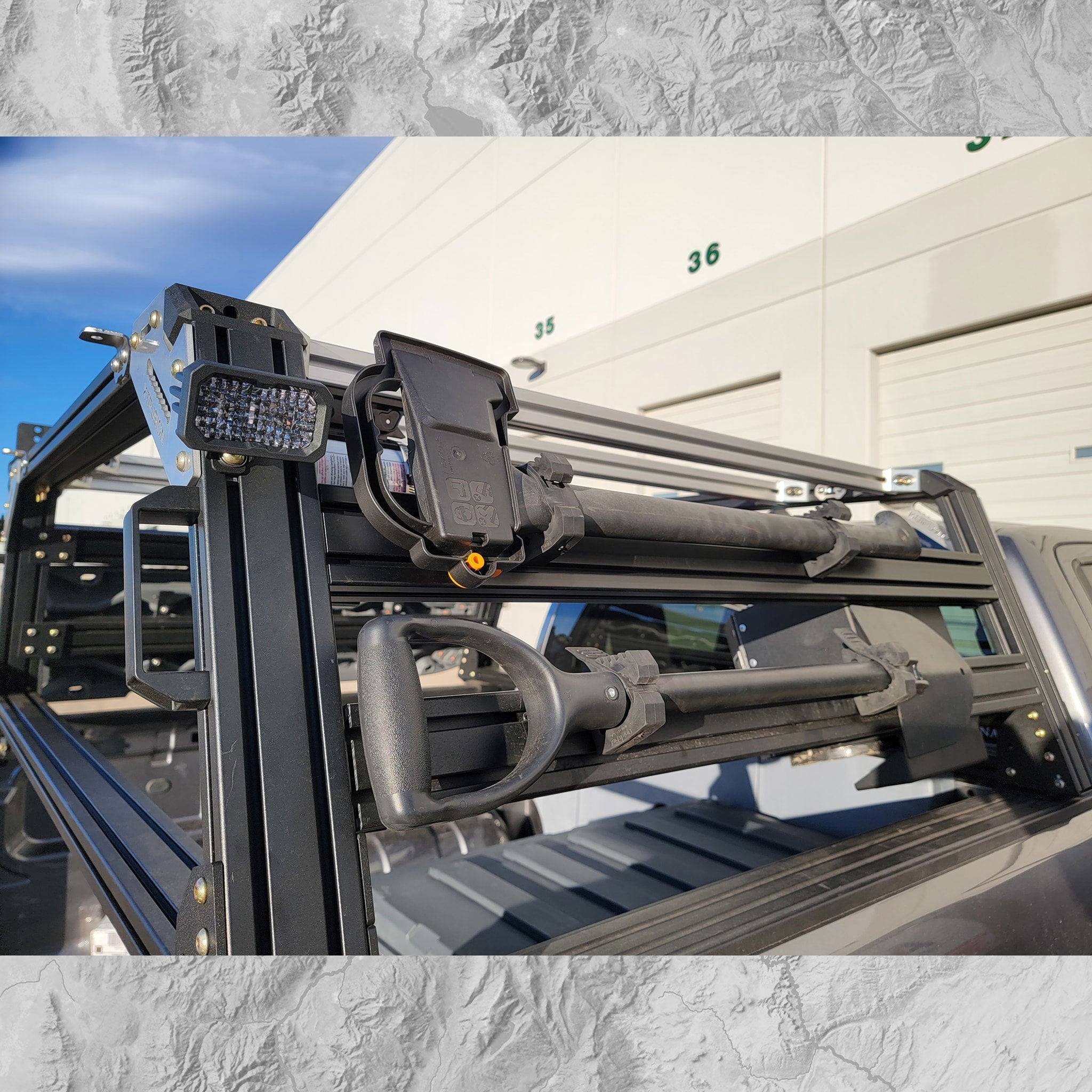 XTR1 Bed Rack for Retrax XR Cover - Nissan Titan - OVERLANDERS Outfitter