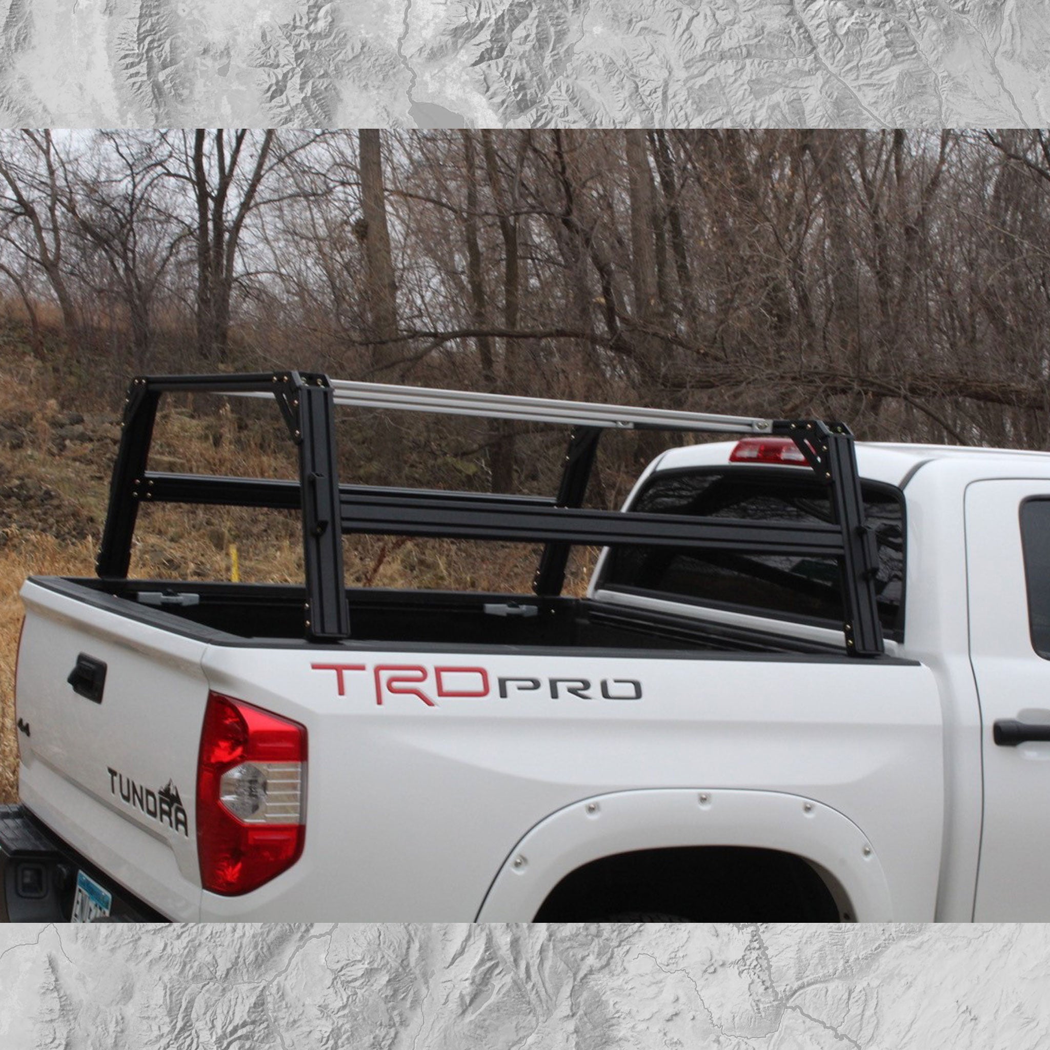 Toyota Tundra Pre-configured XTR1 Bed Rack - OVERLANDERS Outfitter