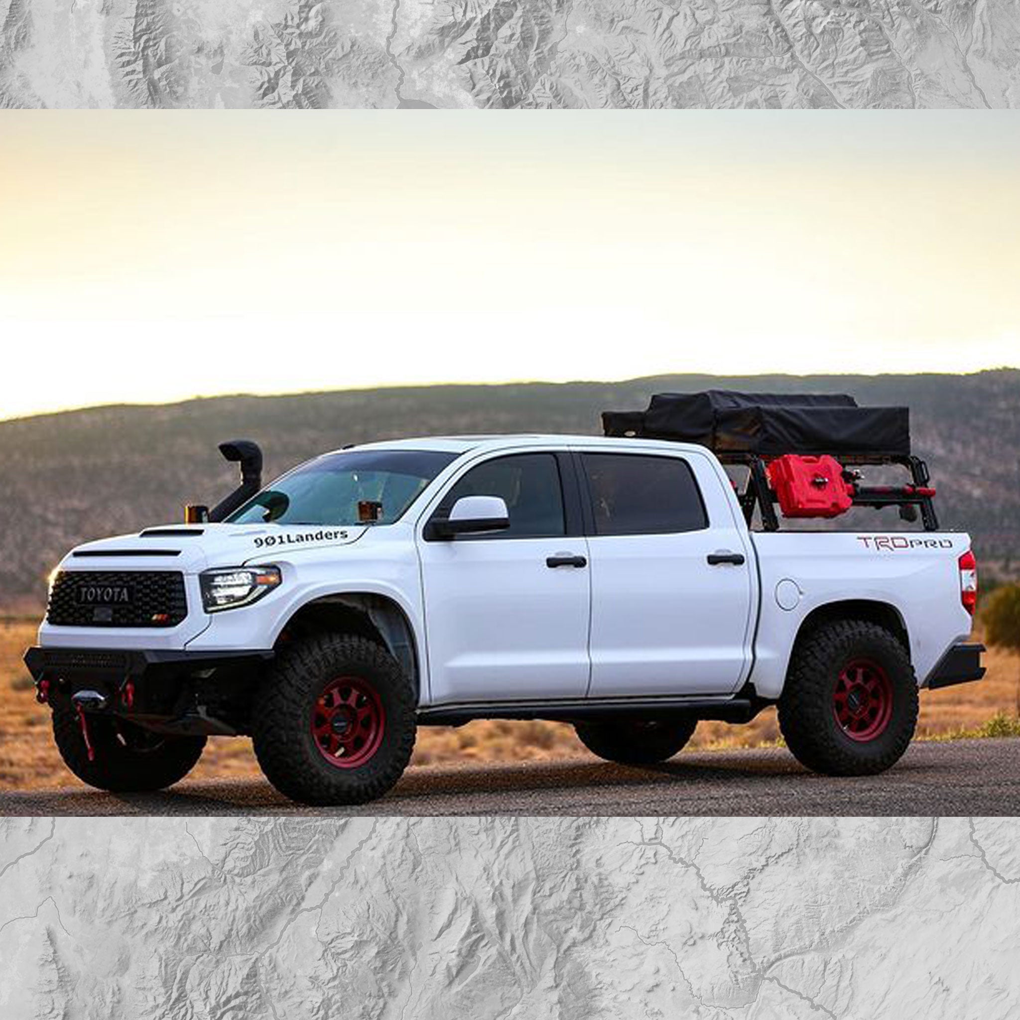 Toyota Tundra Pre-configured XTR1 Bed Rack - OVERLANDERS Outfitter
