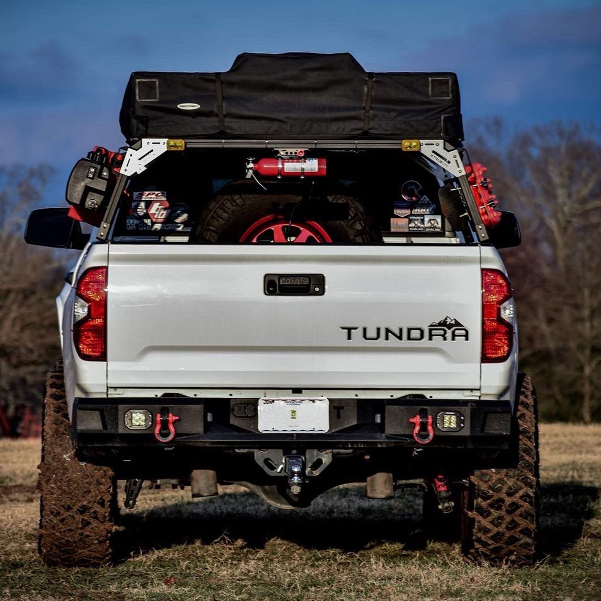 Toyota Tundra Bed Rack for Retrax XR Covers | XTR1 - OVERLANDERS Outfitter