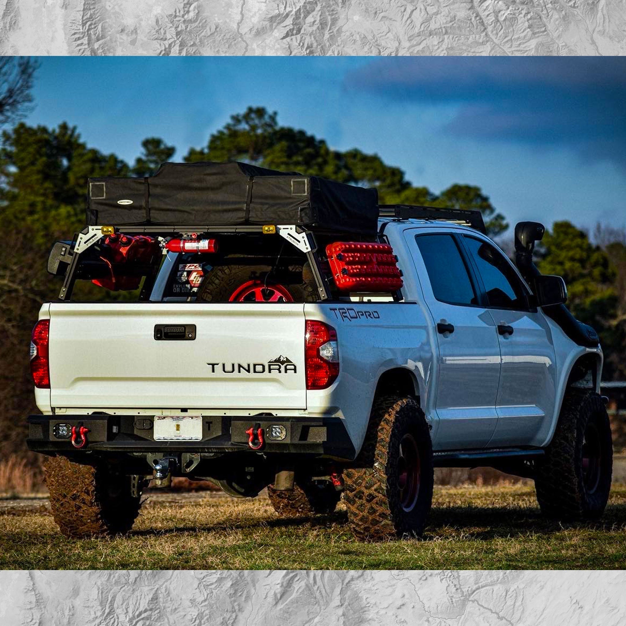 Toyota Tundra Pre-configured XTR1 Bed Rack - OVERLANDERS Outfitter