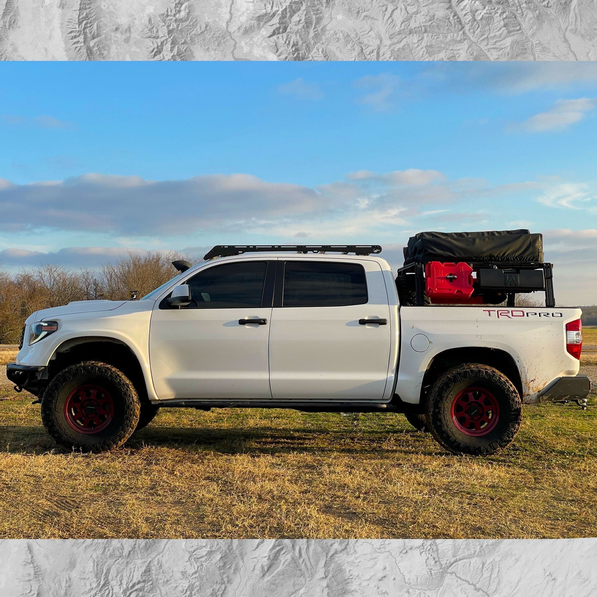 Toyota Tundra Pre-configured XTR1 Bed Rack - OVERLANDERS Outfitter