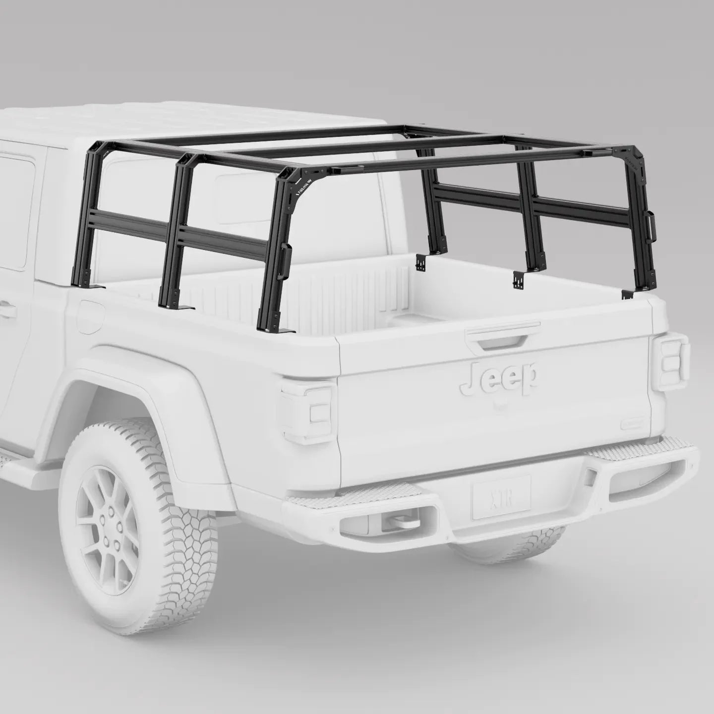 Jeep Gladiator Truck Bed Rack | XTR3 Popular Builds + MOLLE Packages - OVERLANDERS Outfitter