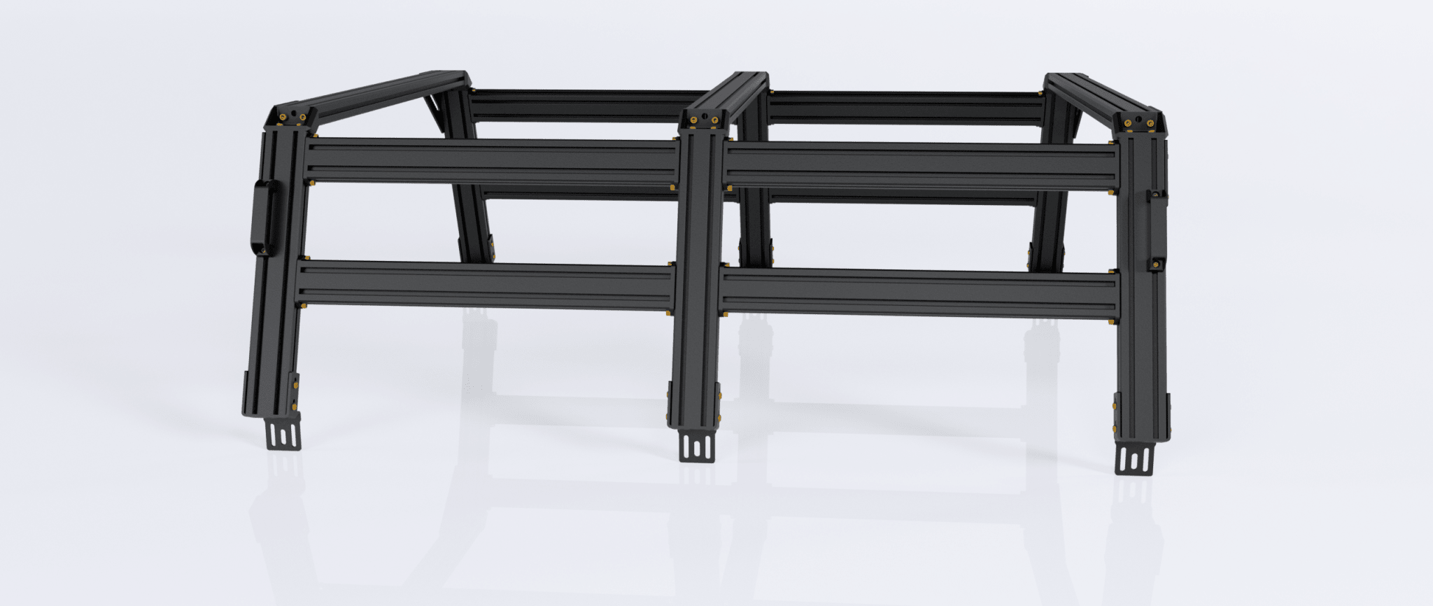Nissan Frontier Bed Rack for Retrax XR Covers | XTR3 Tonneau-Compatible - OVERLANDERS Outfitter