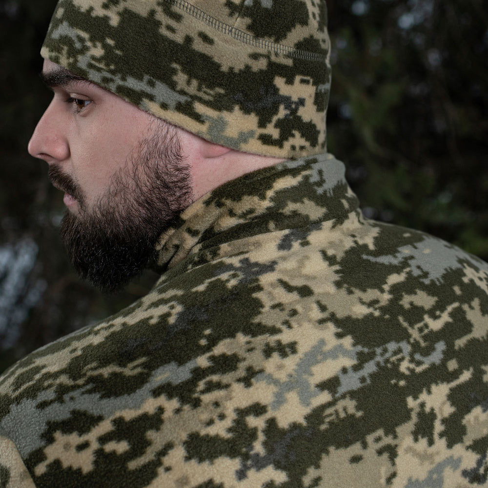M-Tac Delta Fleece Jacket - Tactical Underwear Top Sweater 1/4 Zip - We The Collective