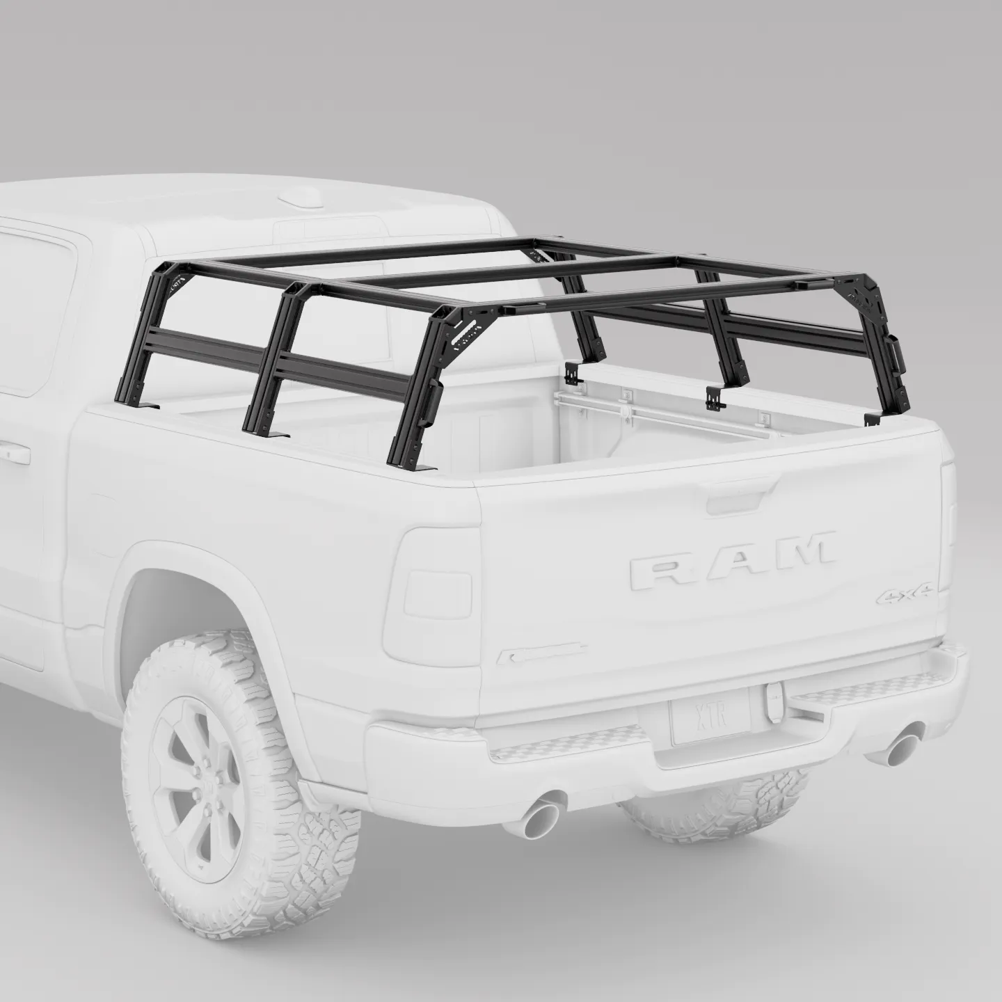 Ram Truck 1500 Tapered Bed Rack | XTR3 Popular Builds + MOLLE Packages - OVERLANDERS Outfitter