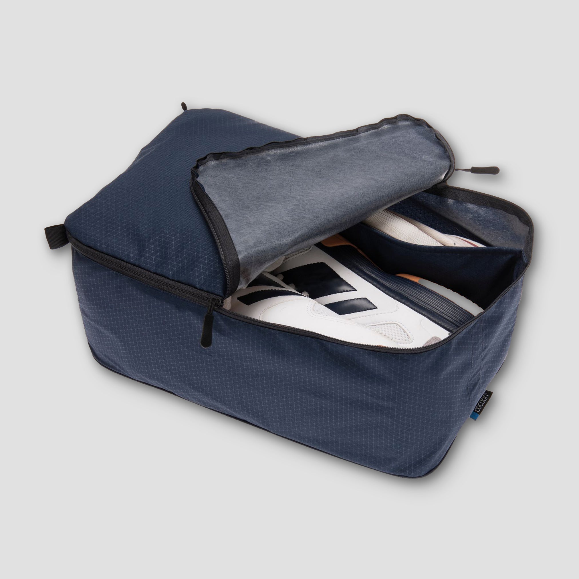 COCOON Shoe Six Pack featuring durable shoe bags in various colors for organized footwear storage.