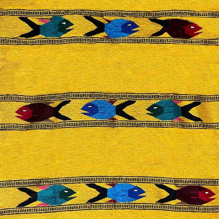 Yellow Baja Fish Blanket - OVERLANDERS Outfitter
