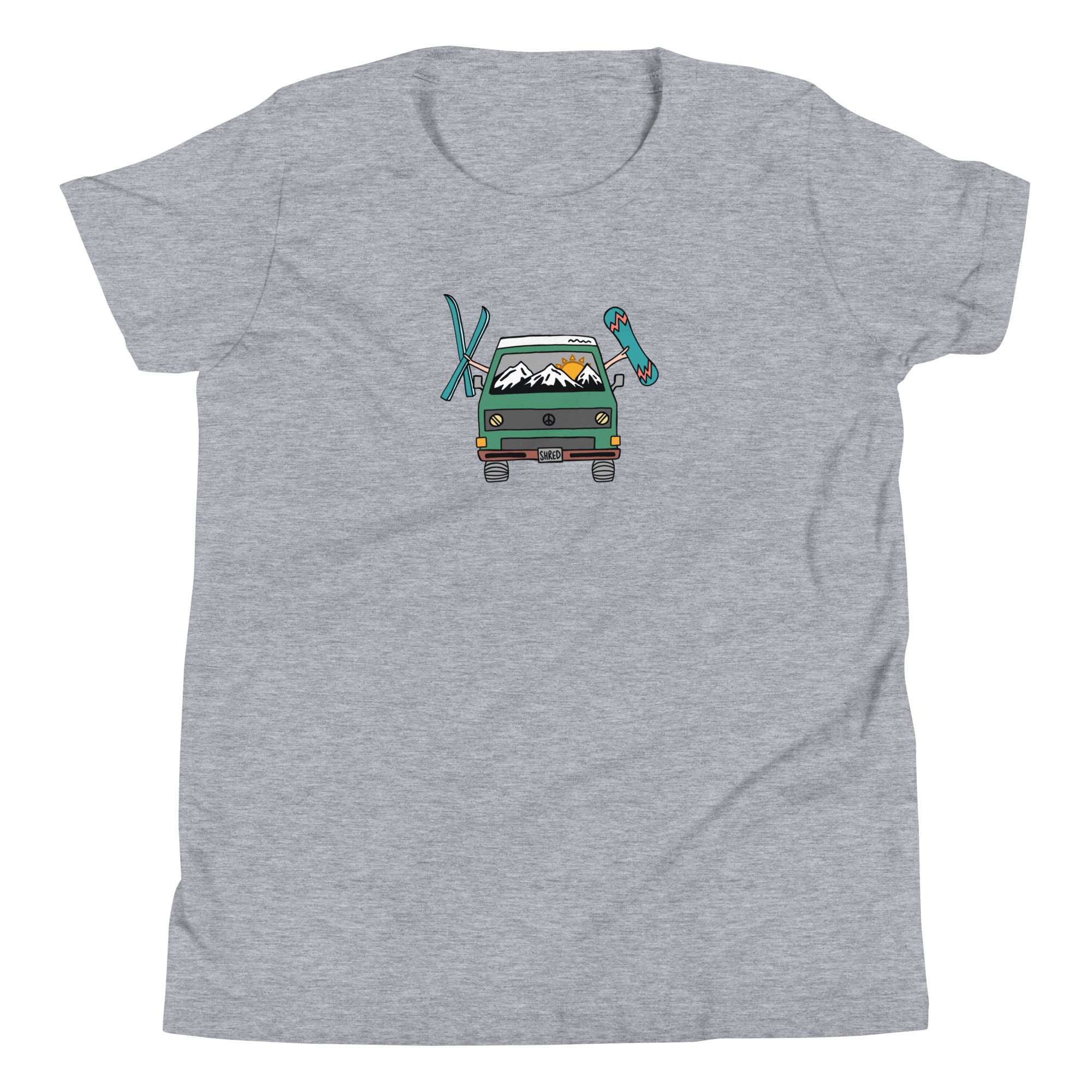 Shred Van Youth T-Shirt - OVERLANDERS Outfitter