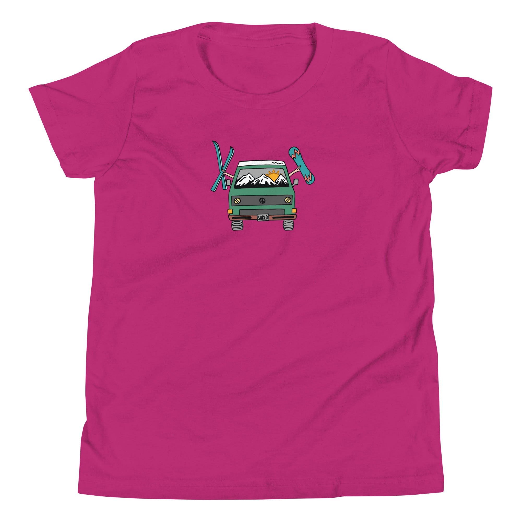Shred Van Youth T-Shirt - OVERLANDERS Outfitter