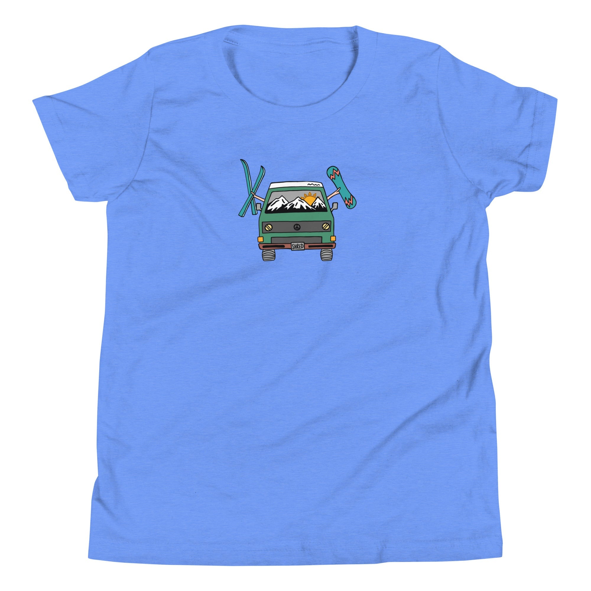 Shred Van Youth T-Shirt - OVERLANDERS Outfitter