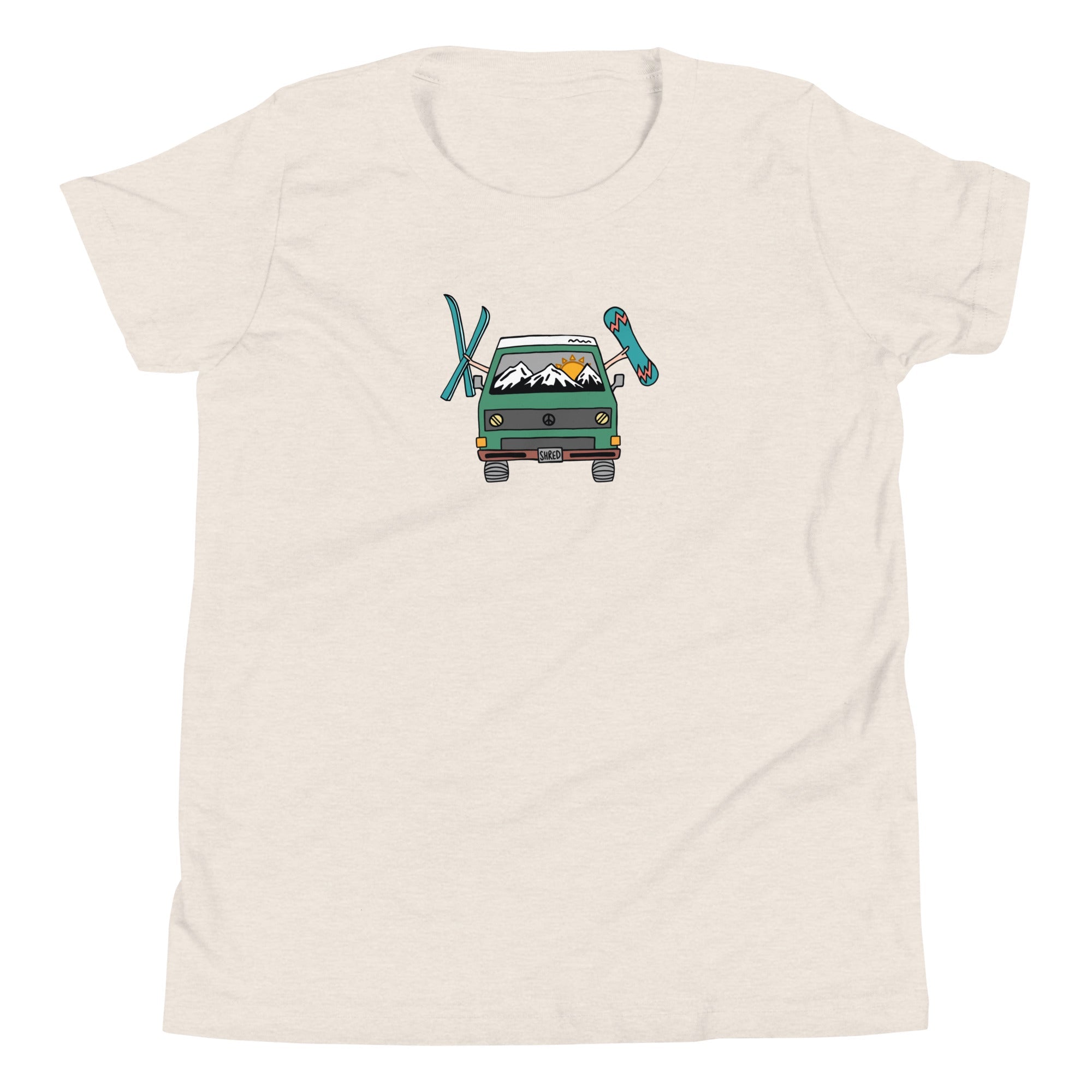Shred Van Youth T-Shirt - OVERLANDERS Outfitter